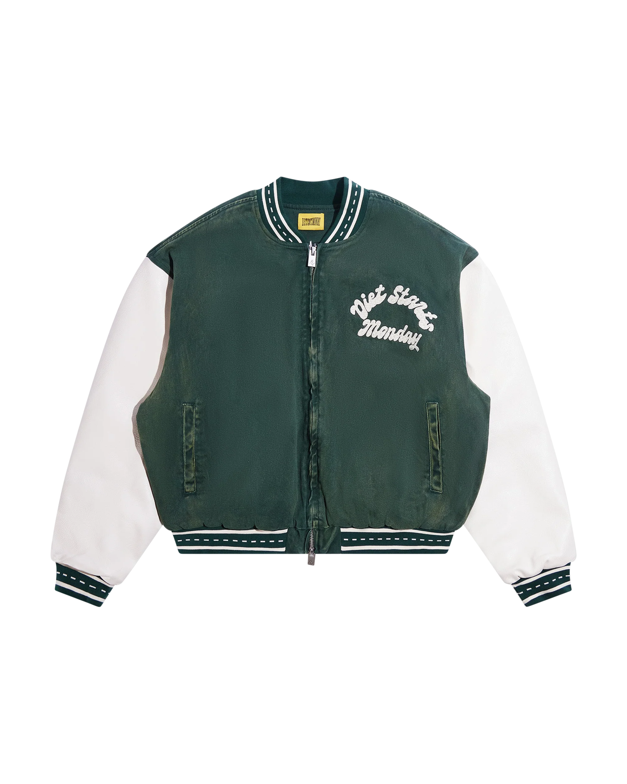 Denim Bomber - Hunter/Cream