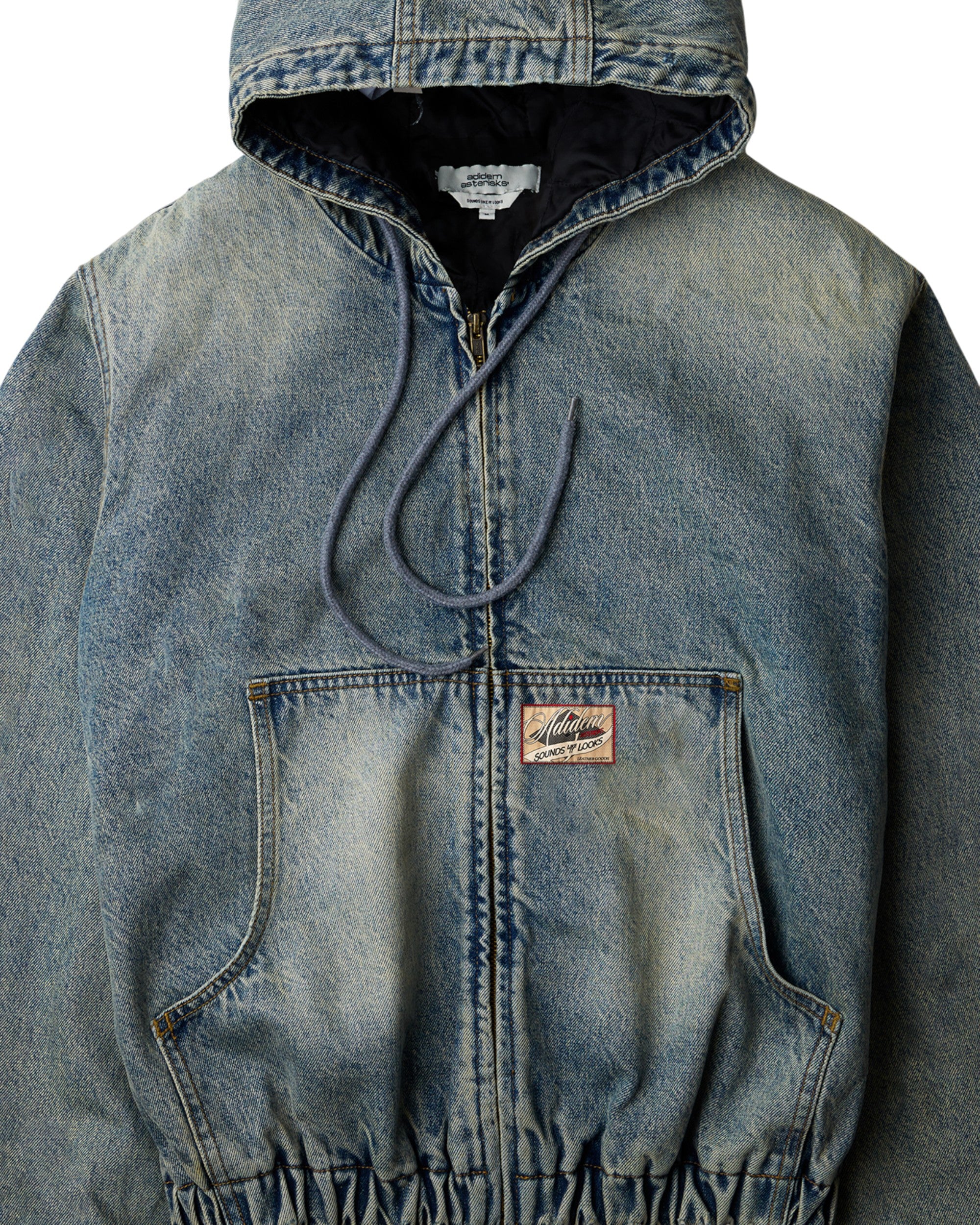 Denim Bomber Jacket - Image 4