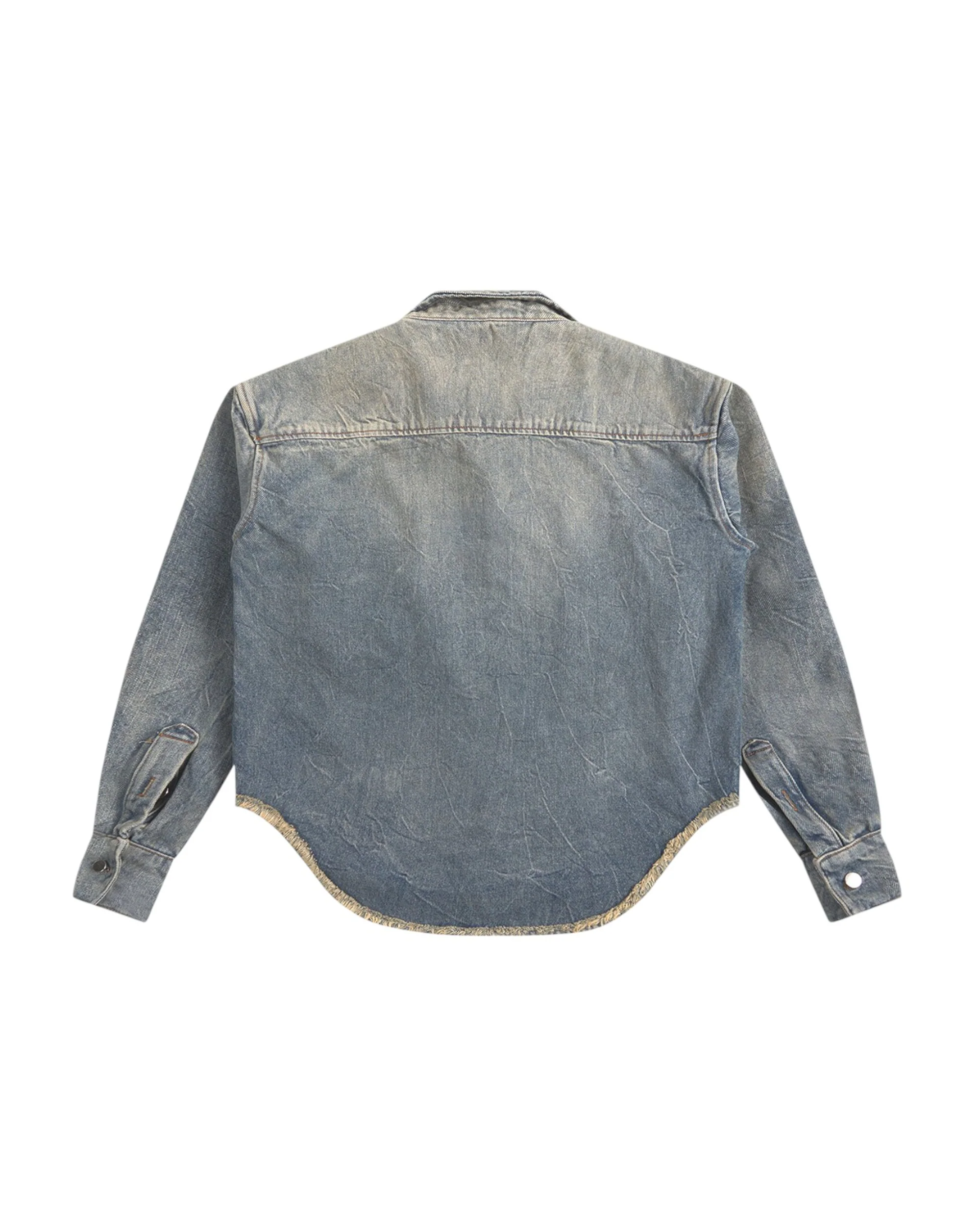 DENIM CARGO SHIRT - Image 2