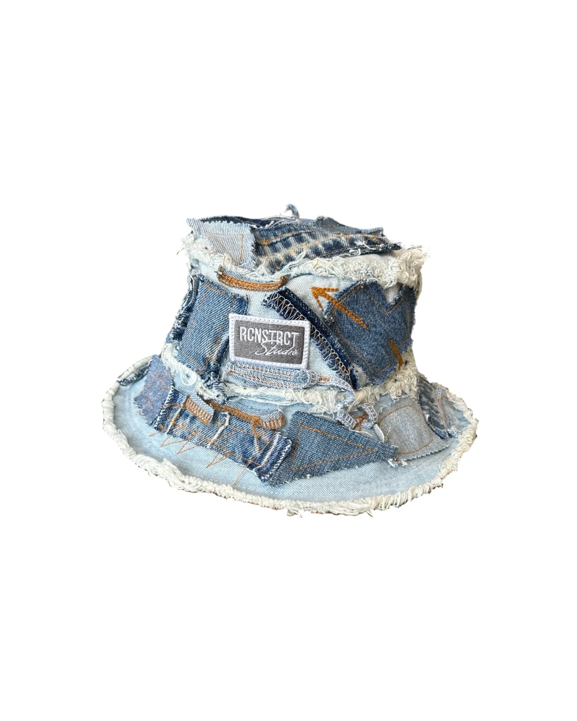 Denim Detail Bucket Hat // Random Selection - Image 3