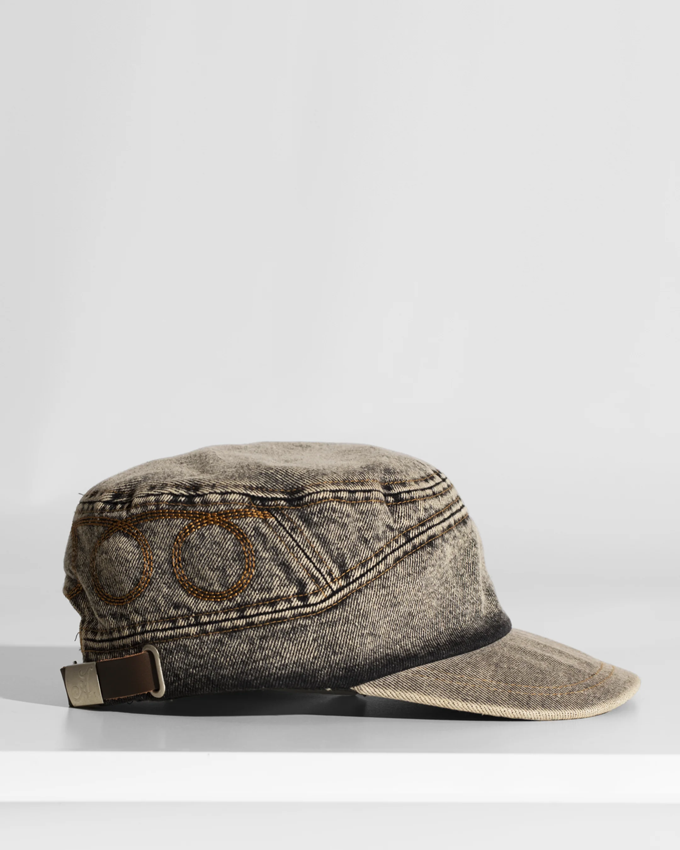 Denim Pilot Cap - Image 11