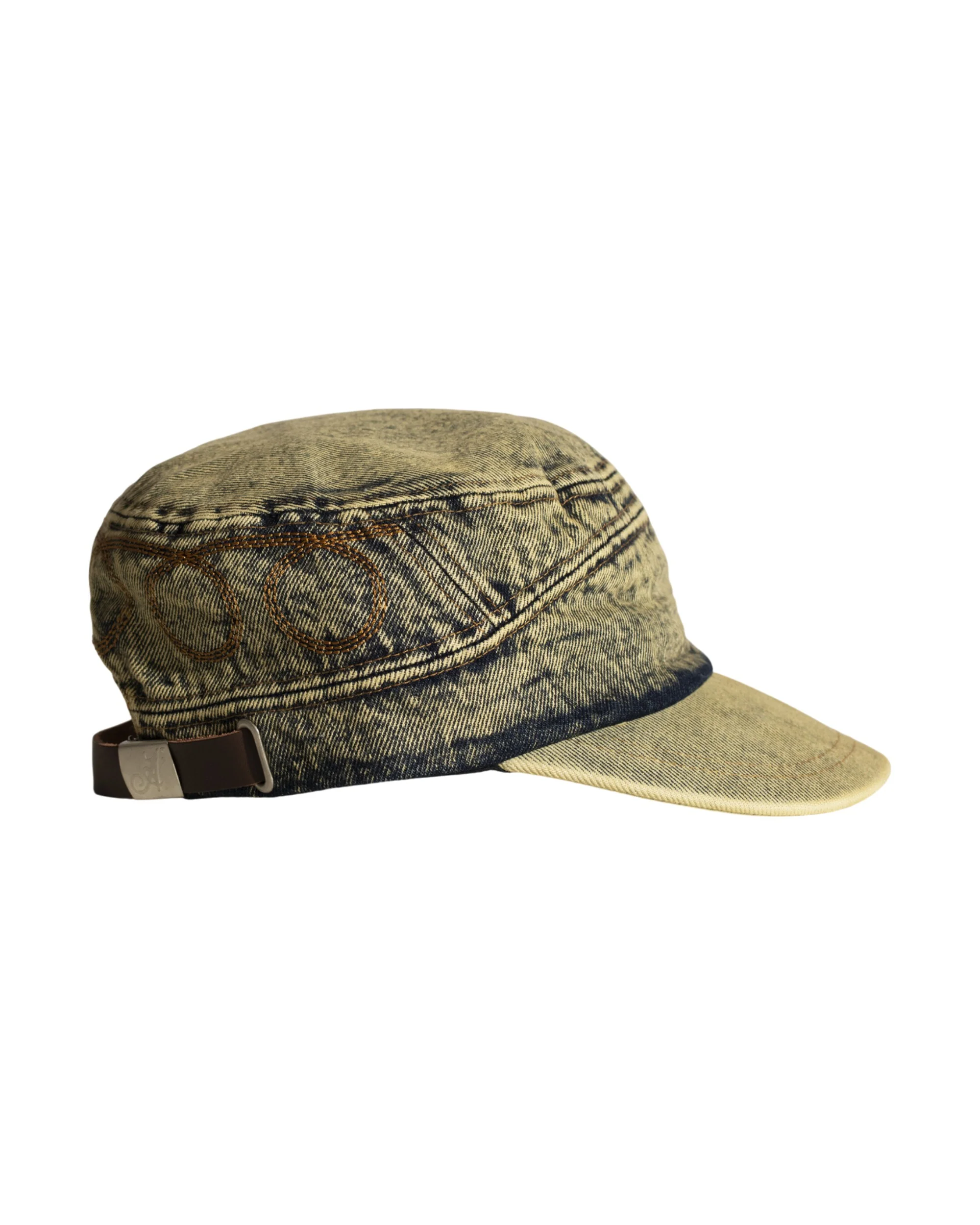 Denim Pilot Cap - Image 2