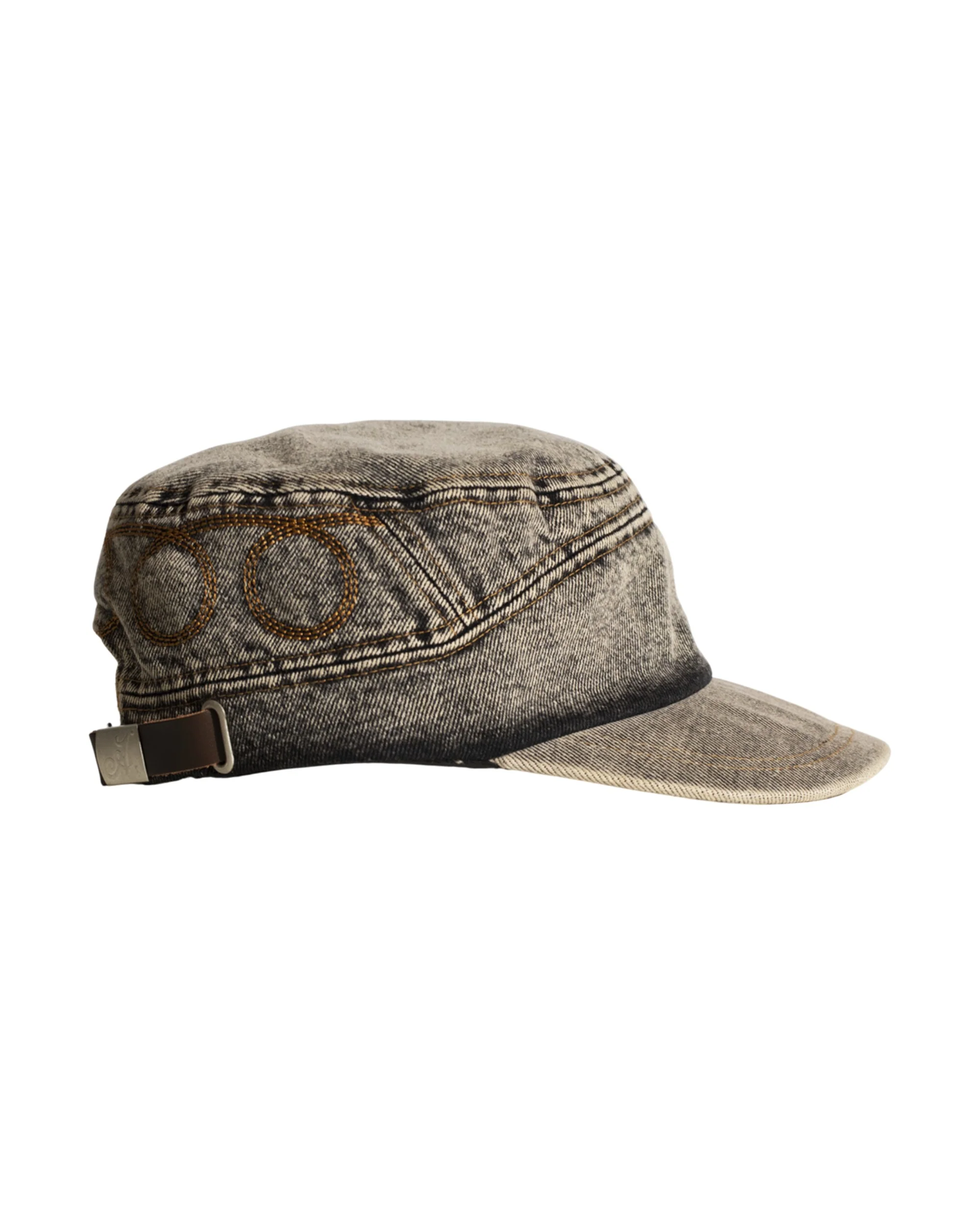 Denim Pilot Cap - Image 4