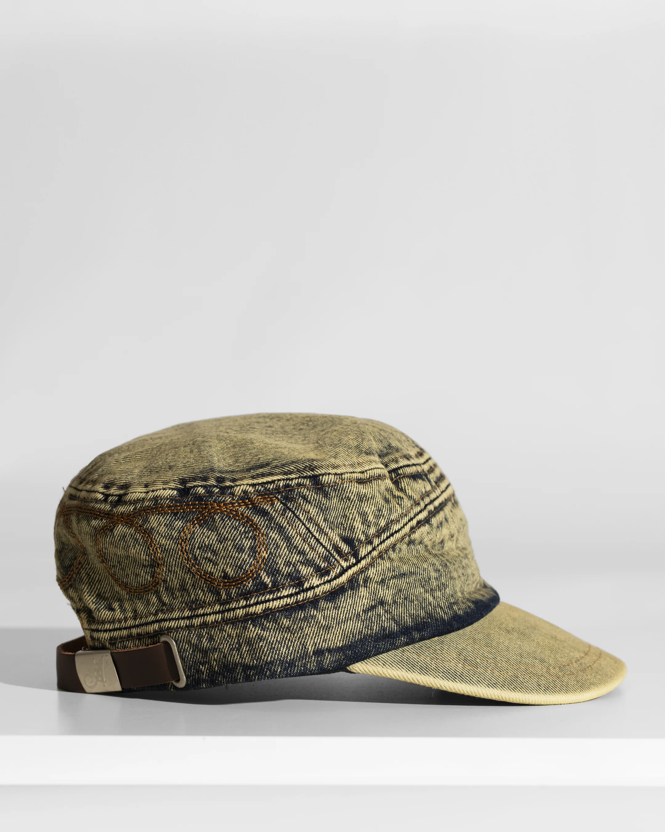 Denim Pilot Cap - Image 9