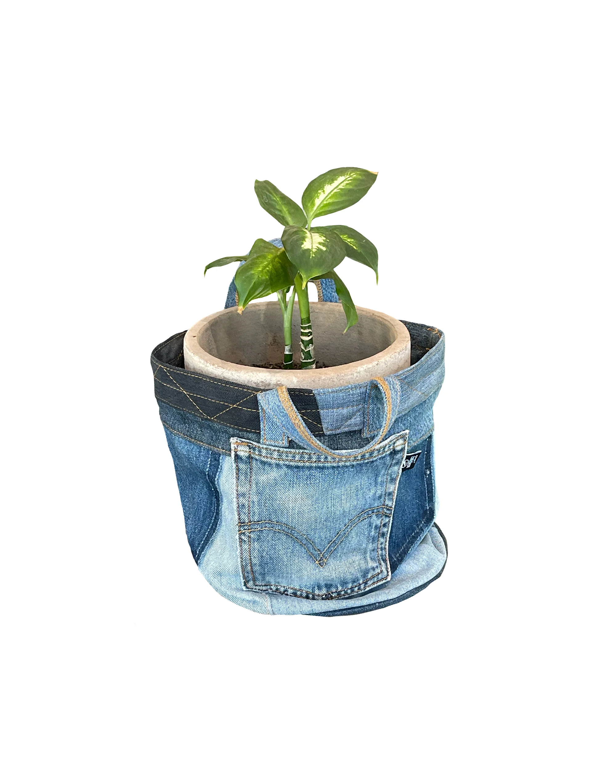 Denim Planter - Image 2