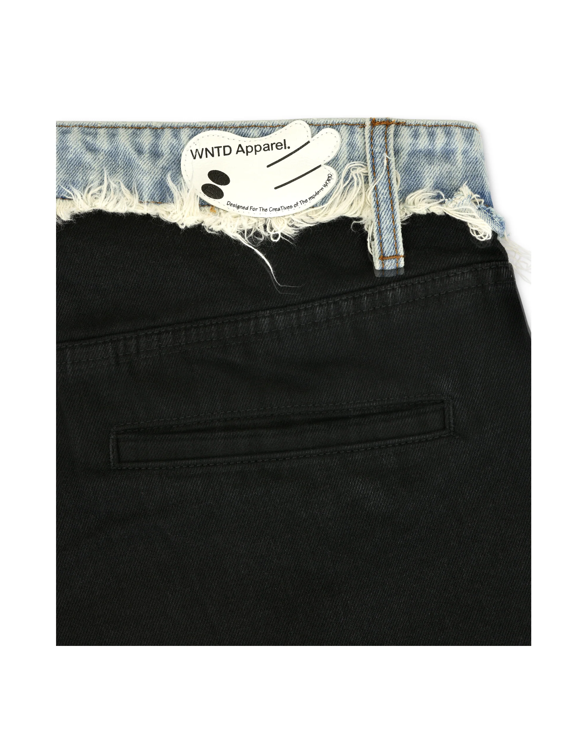 DENIM WAISTBAND TROUSERS - Image 2