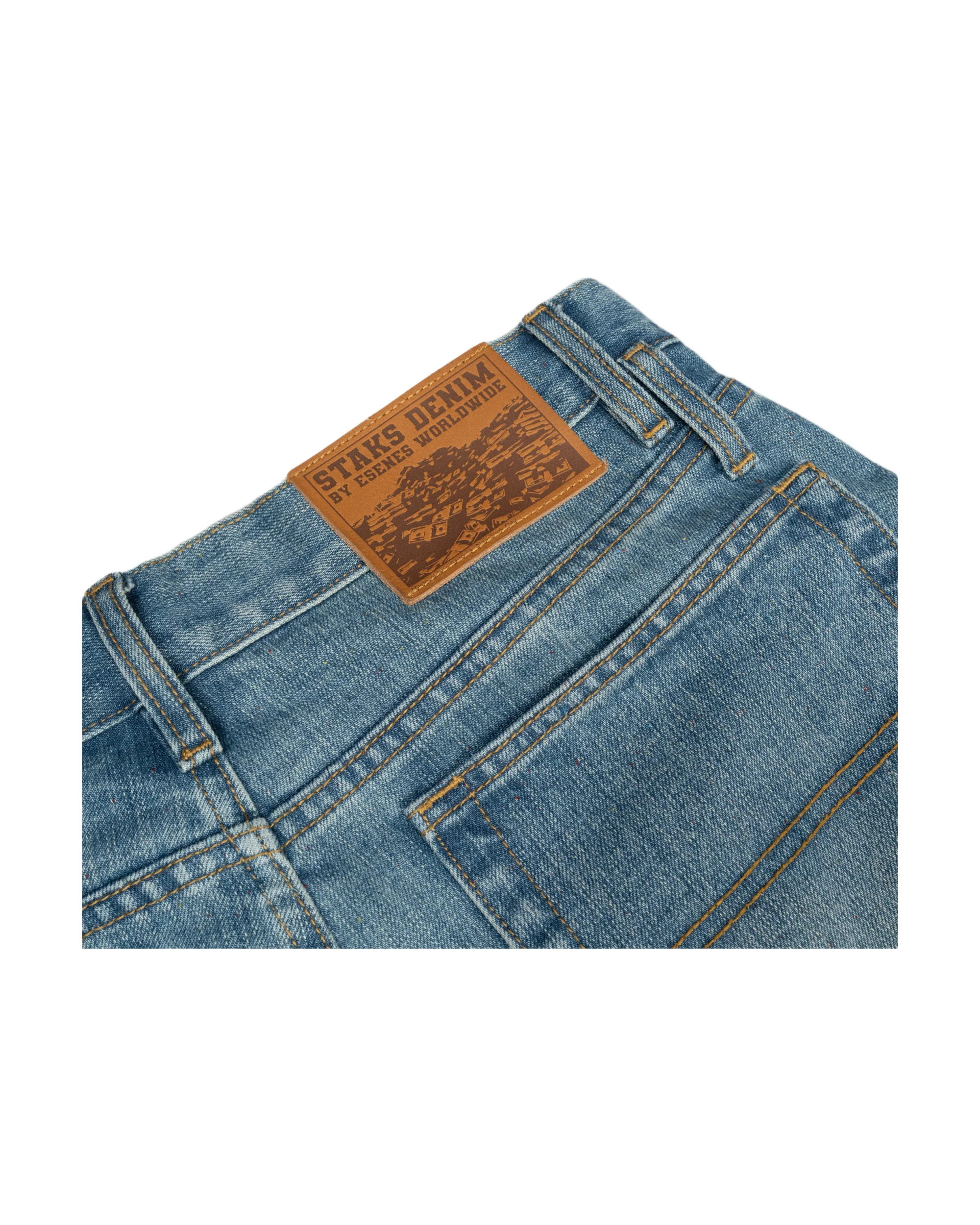 Denim Work Pant - Washed Blue - Image 8