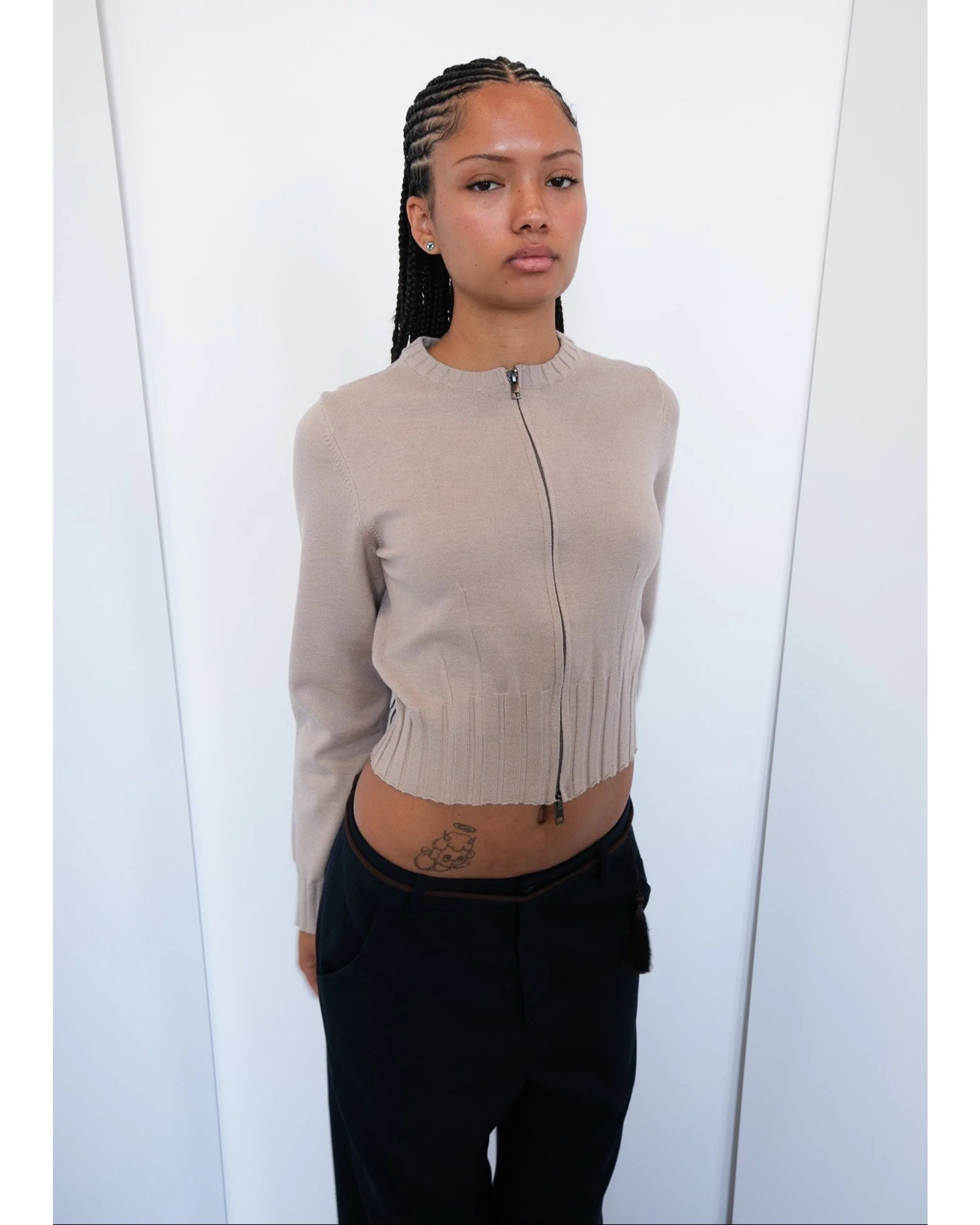 Dennis Zip Cardigan - Image 3
