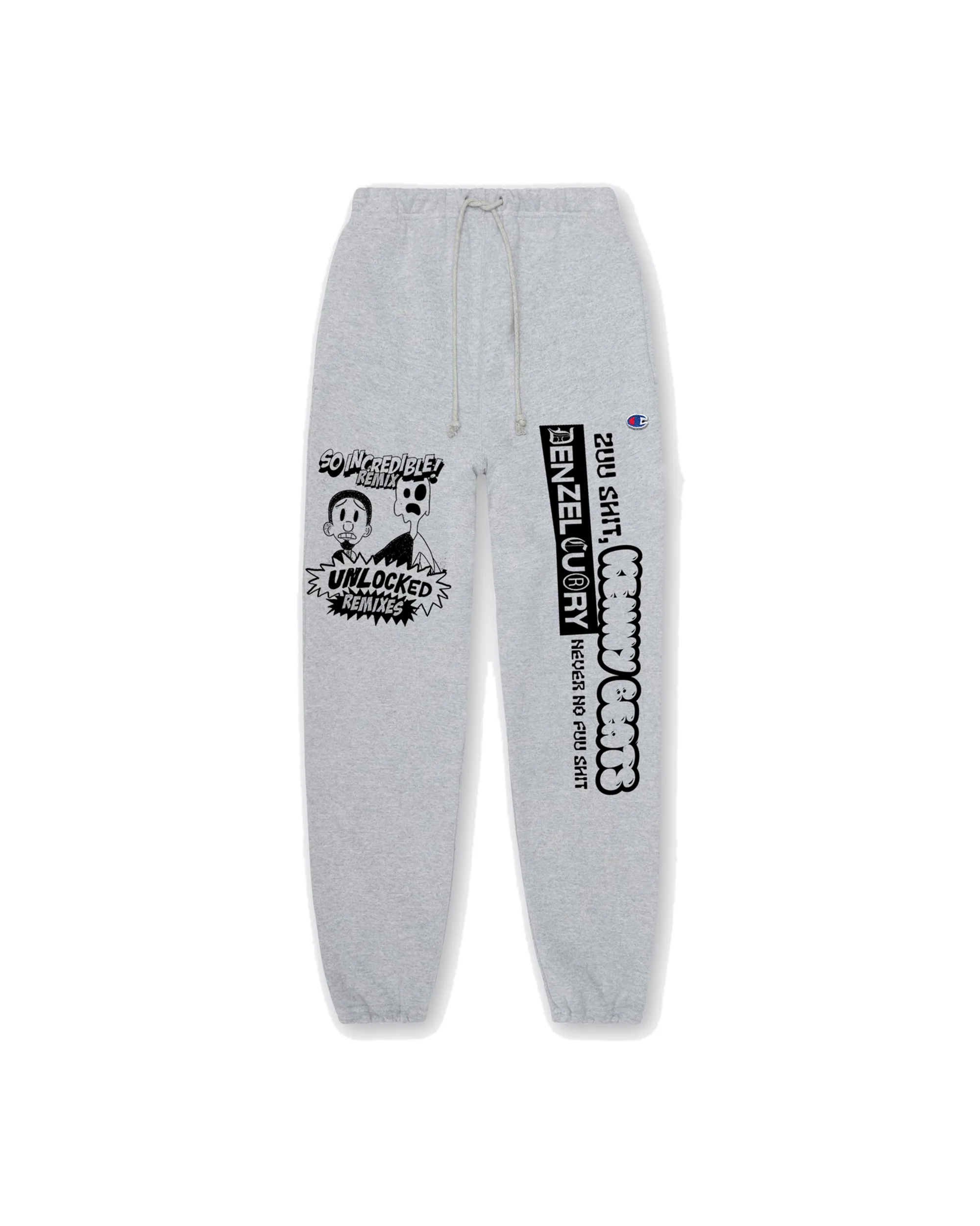 Denzel Curry & Kenny Beats - UNLOCKED 1.5 Charcoal Sweatpants