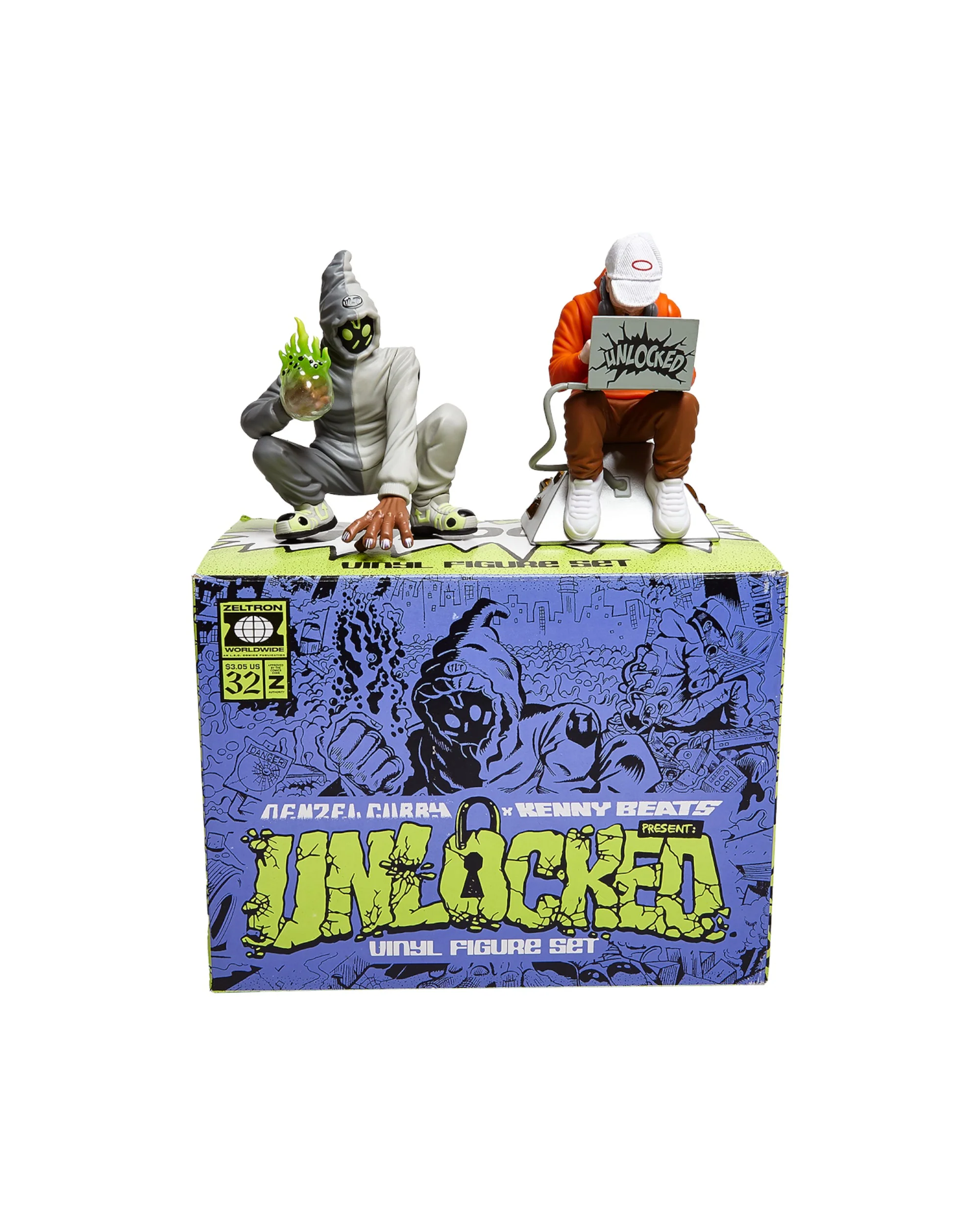Denzel Curry & Kenny Beats - UNLOCKED Limited Edition Vinyl Figures