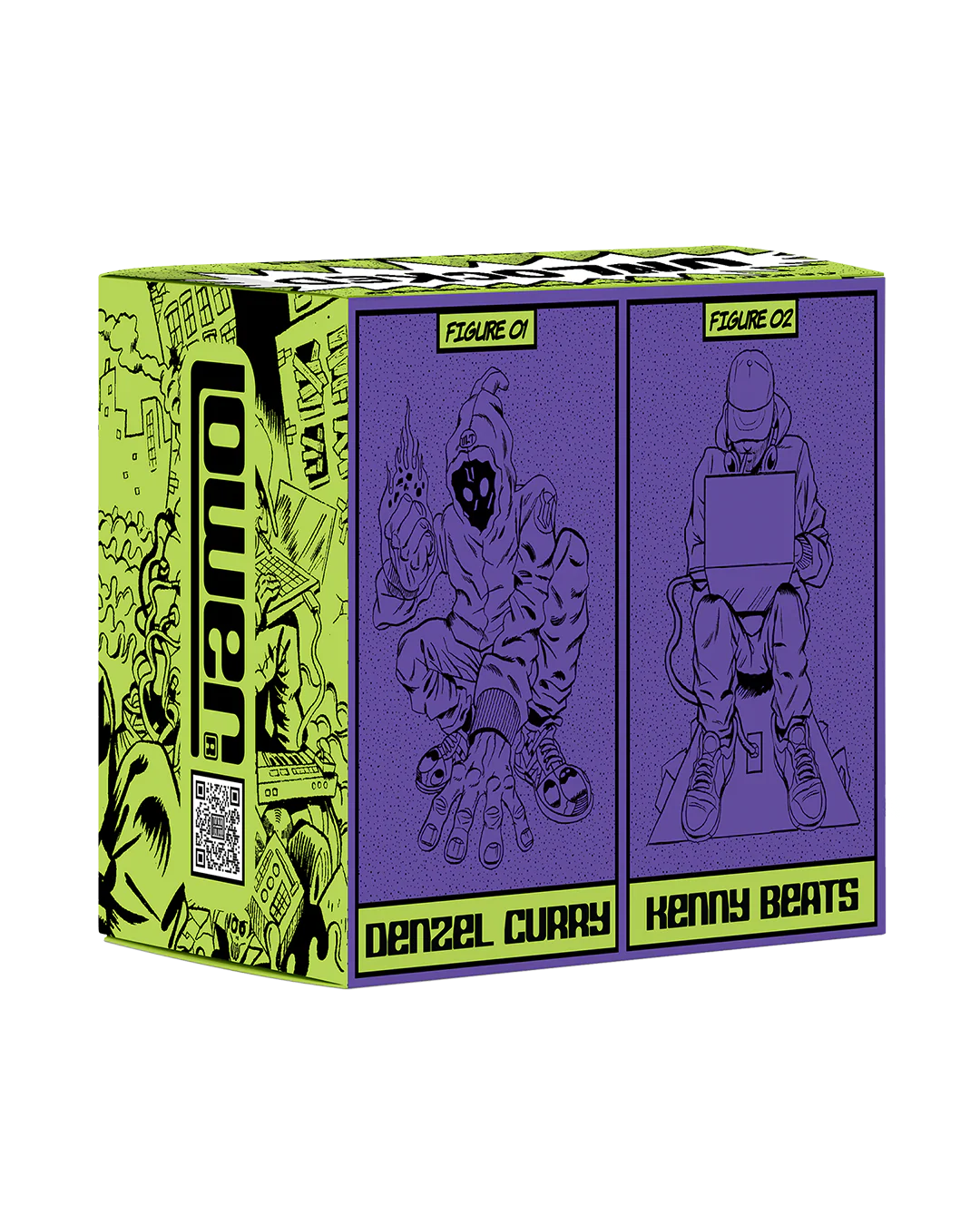 Denzel Curry & Kenny Beats - UNLOCKED Limited Edition Vinyl Figures - Image 2