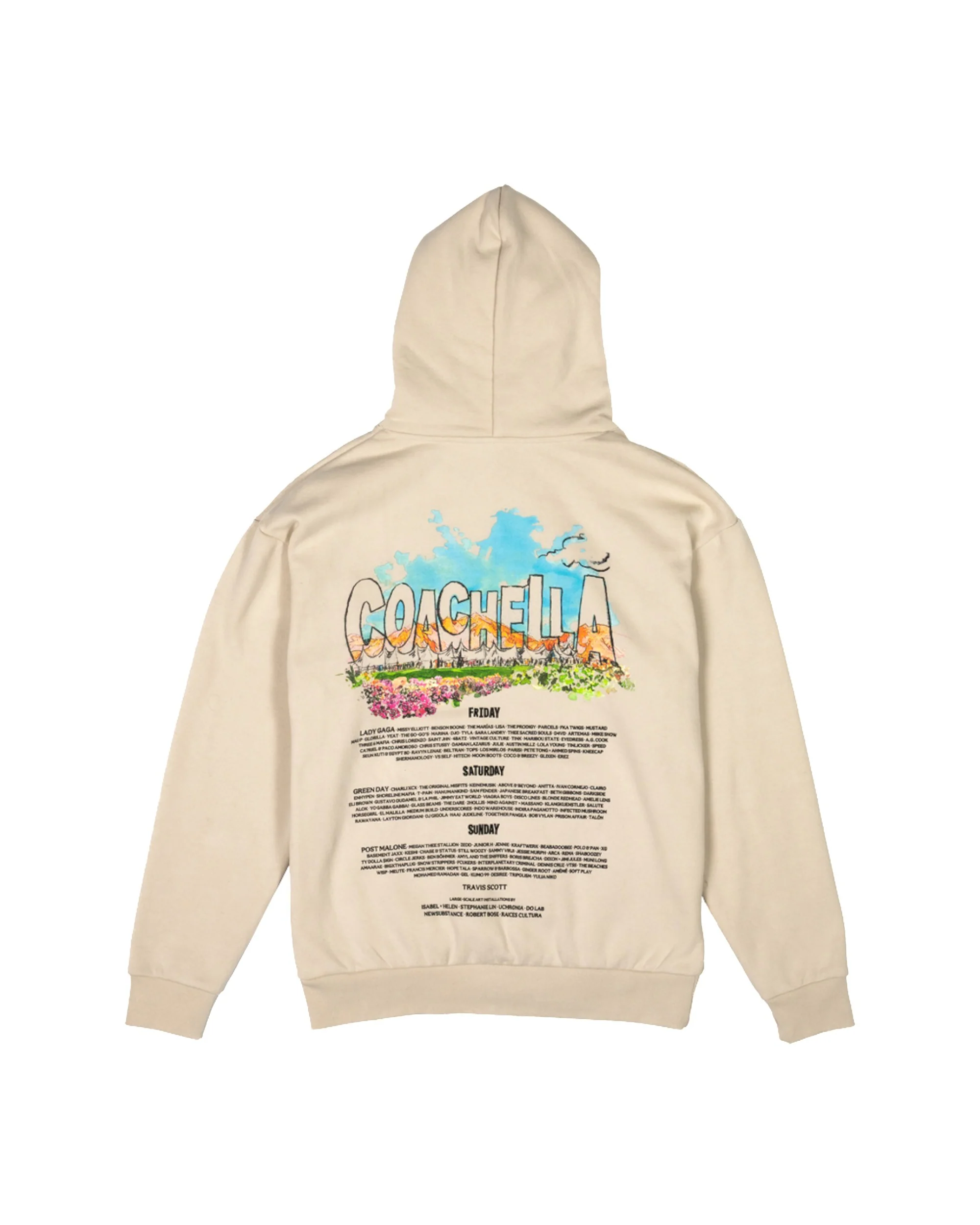 Desert Bloom 2025 Lineup Hoodie - Image 2