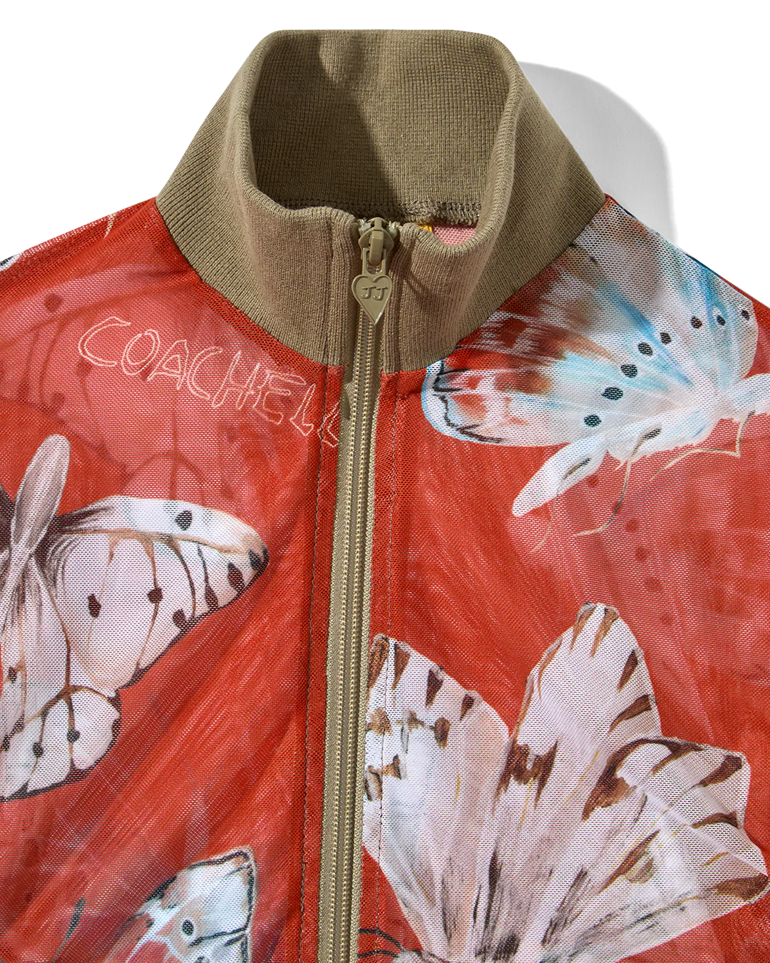 Desert Butterfly Mesh Track Jacket - Image 3