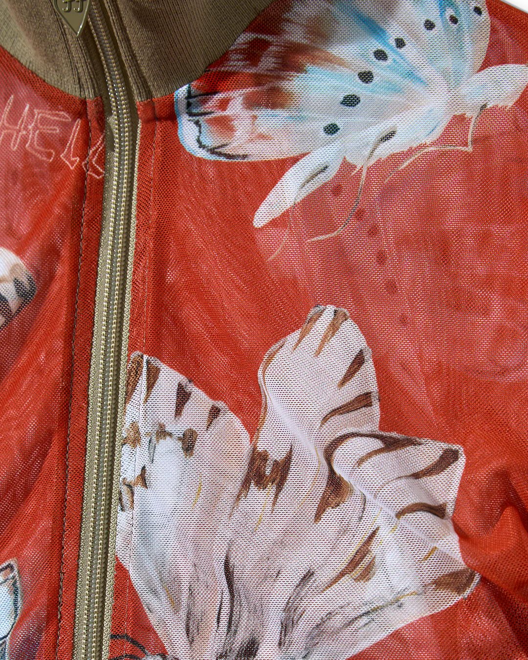 Desert Butterfly Mesh Track Jacket - Image 4