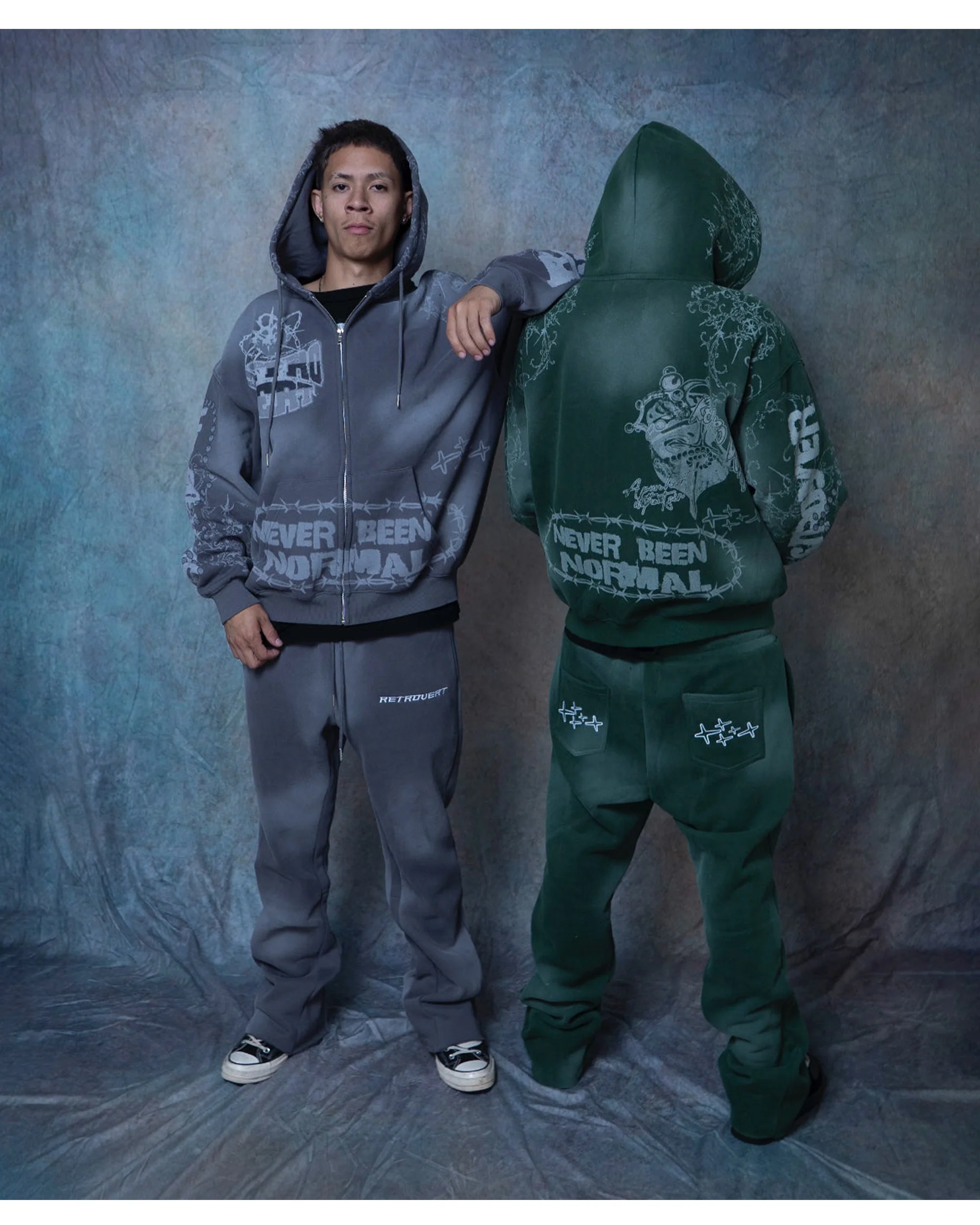 DESTROYER MATCHING ZIP-UP GREEN - Image 3