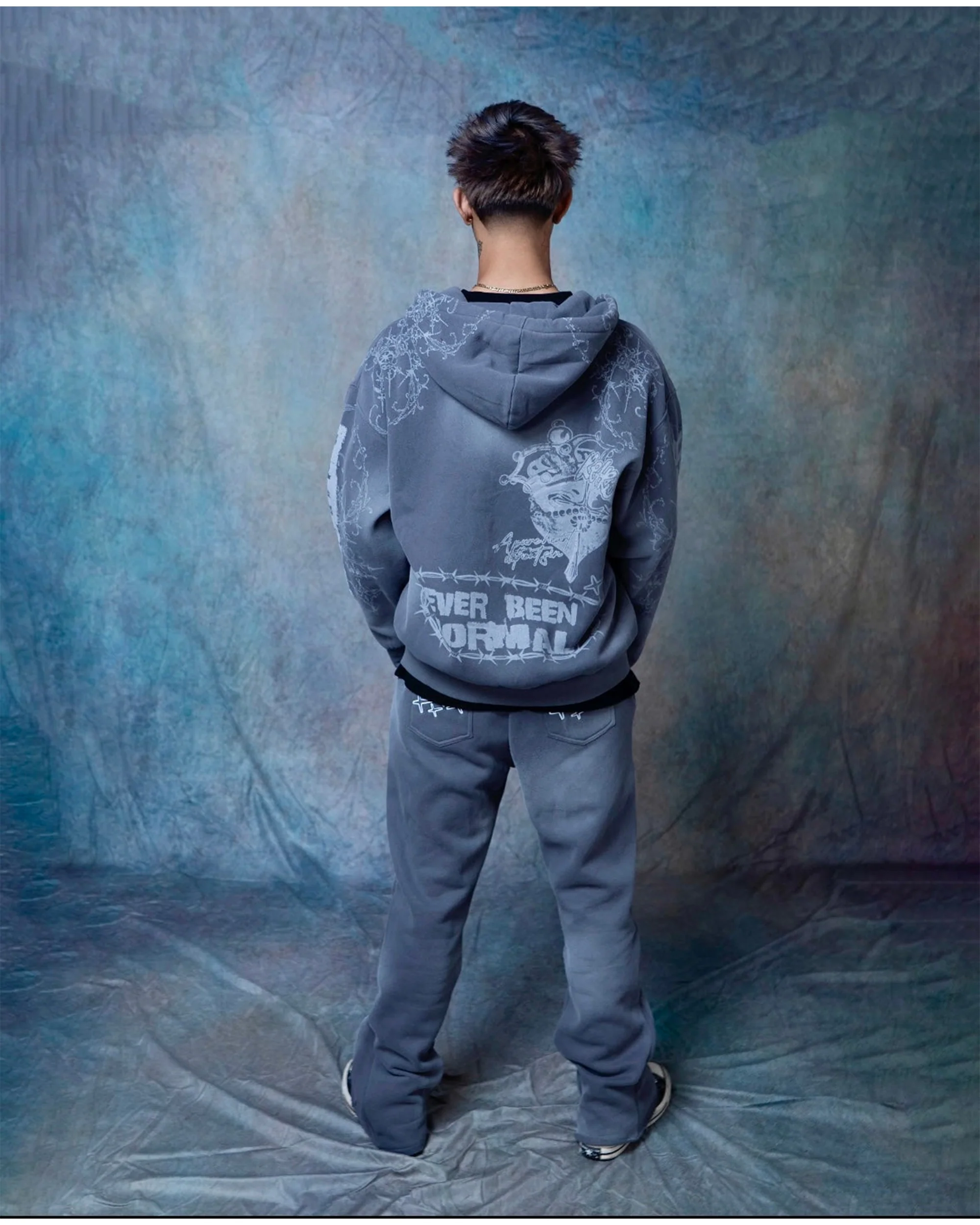 DESTROYER MATCHING ZIP-UP GREY - Image 6