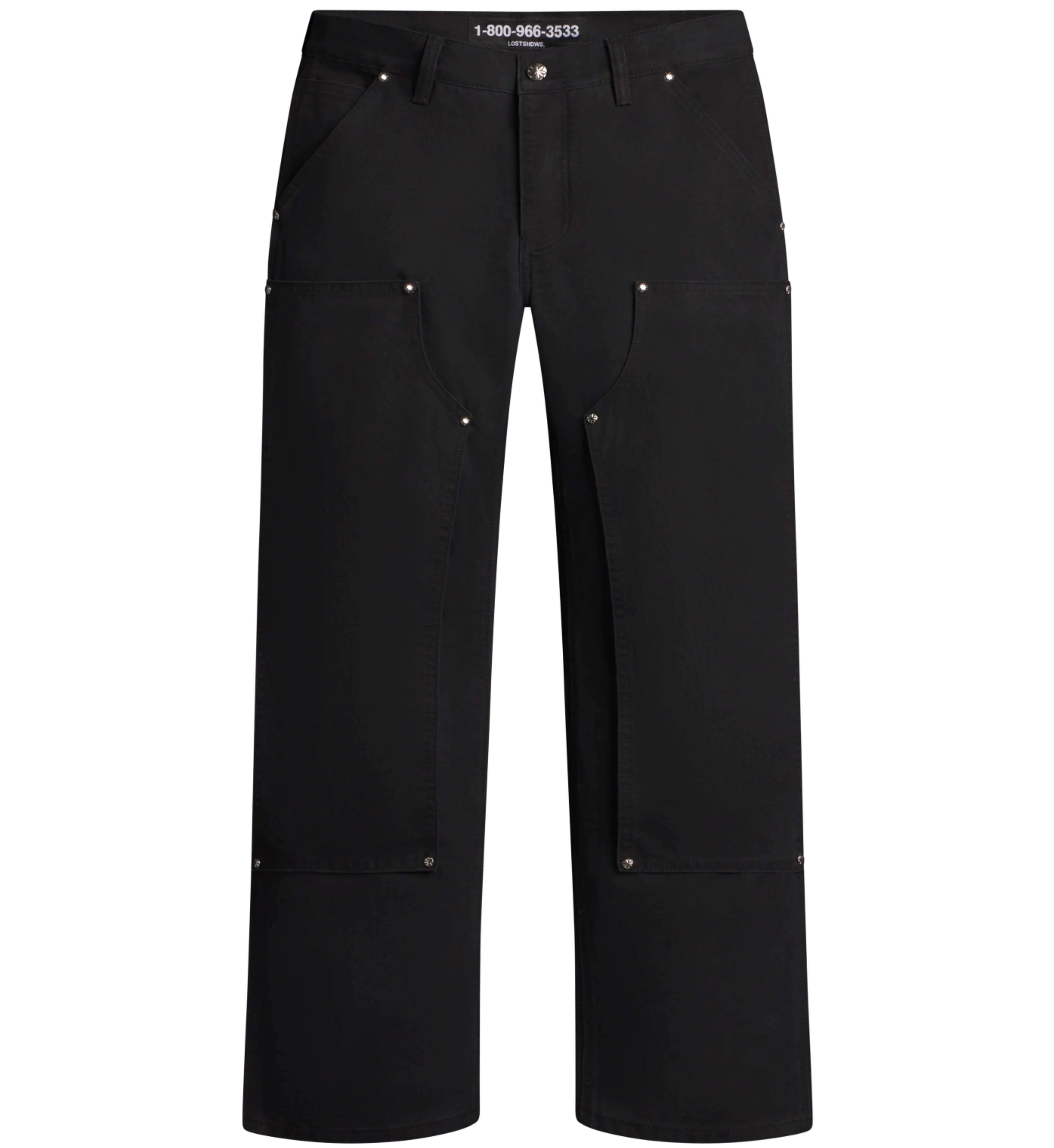 DETACHED DOUBLE KNEE PANT (OIL)