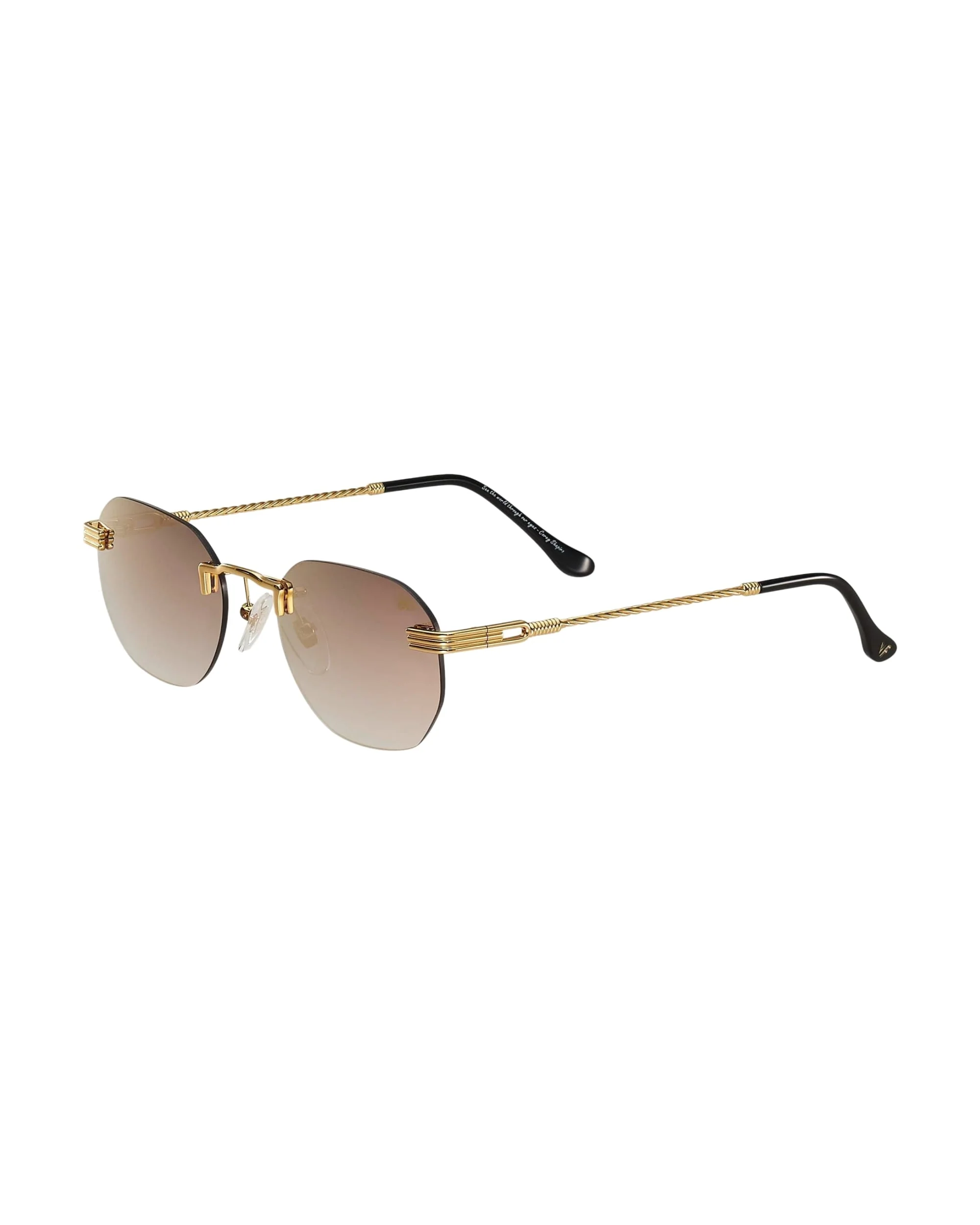 Detroit Player Rimless Drill Mount 24KT Gold - Image 51