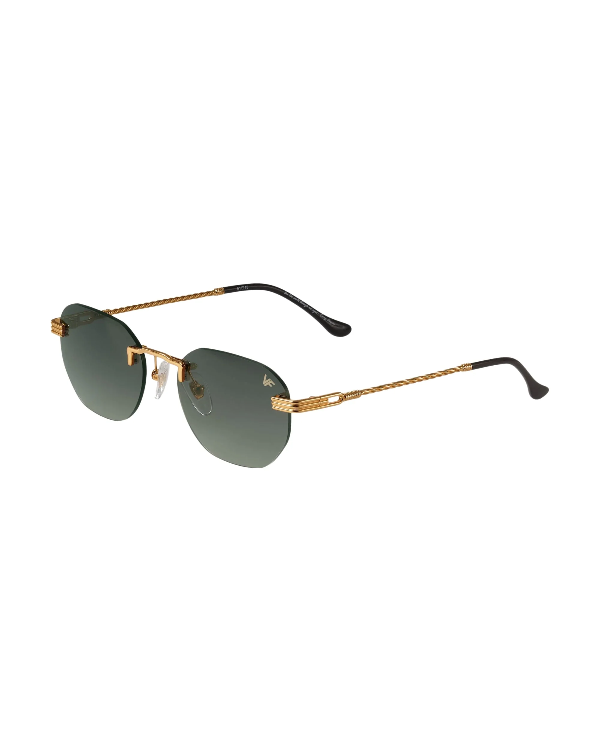 Detroit Player Rimless Drill Mount 24KT Gold - Image 70