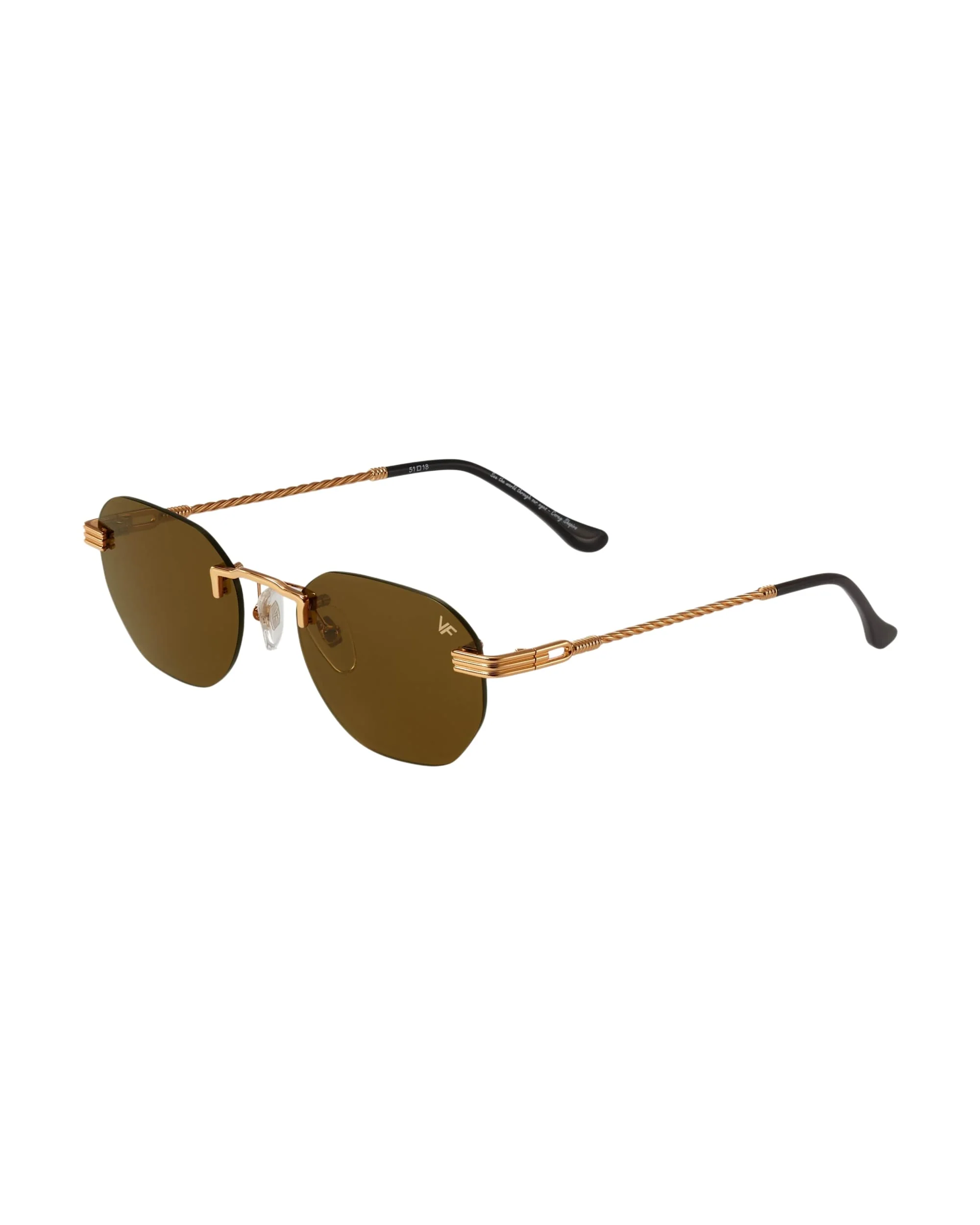 Detroit Player Rimless Drill Mount 24KT Gold - Image 80