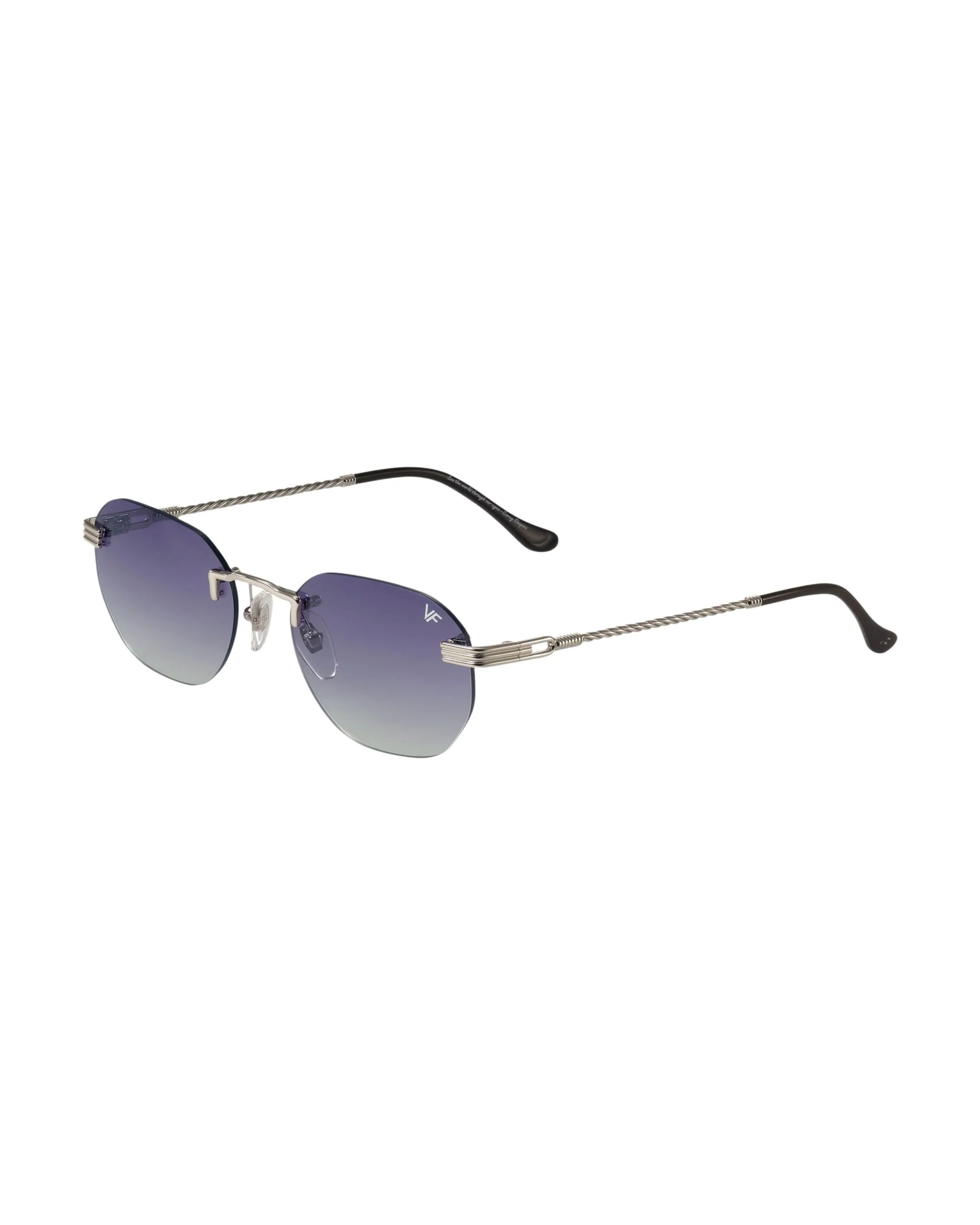 Detroit Player Rimless Drill Mount 24KT White Gold - Image 10