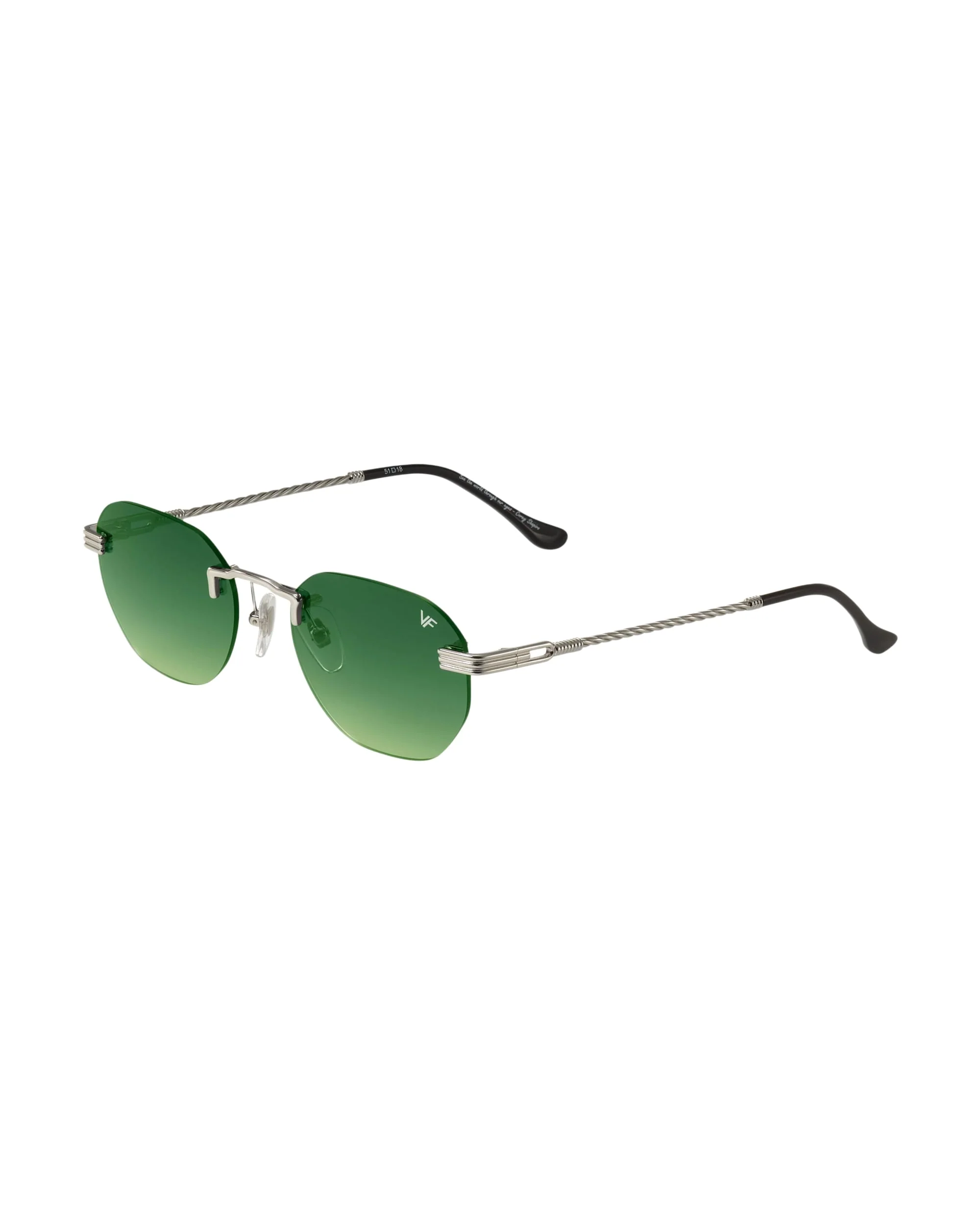 Detroit Player Rimless Drill Mount 24KT White Gold - Image 38