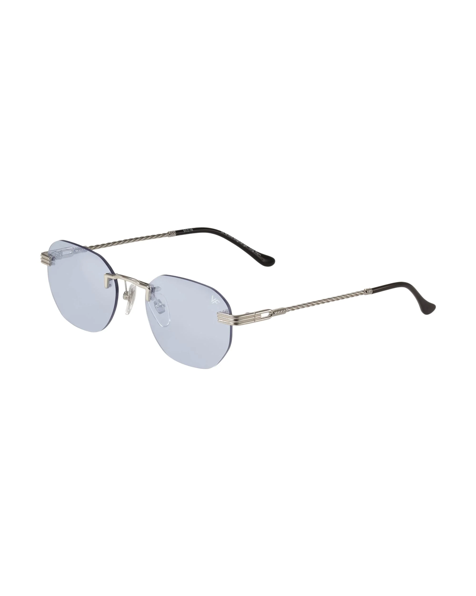 Detroit Player Rimless Drill Mount 24KT White Gold - Image 46