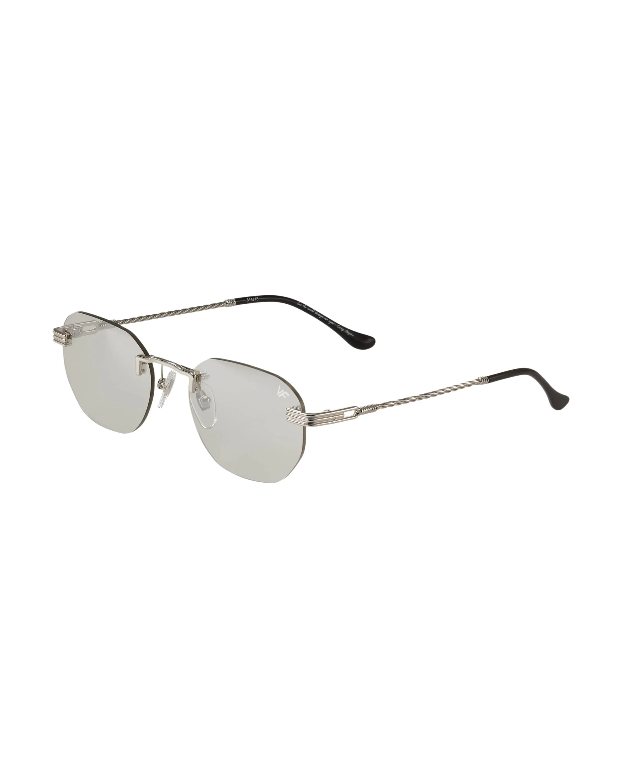 Detroit Player Rimless Drill Mount 24KT White Gold - Image 70