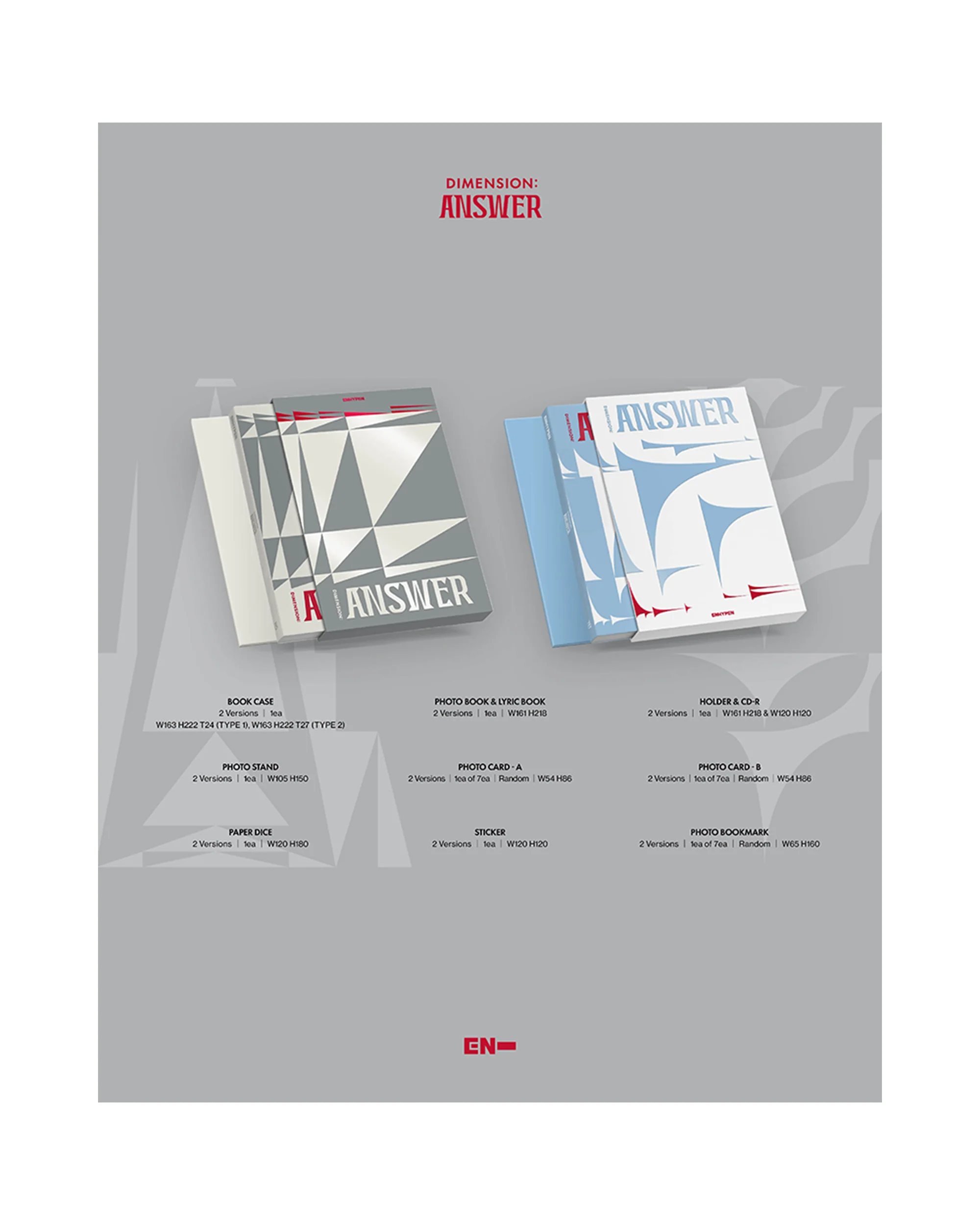 DIMENSION : ANSWER (NO VER.) - Image 2