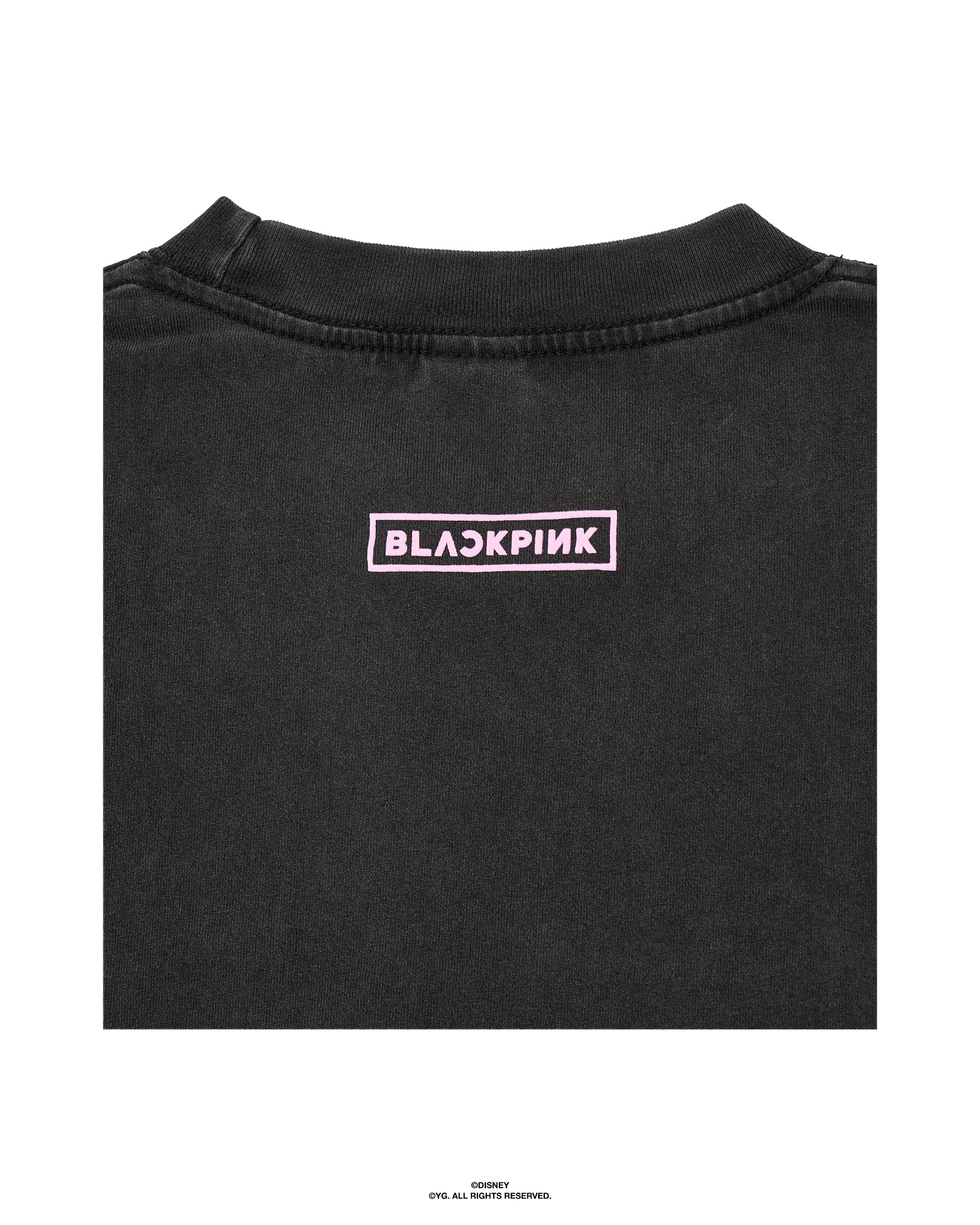 Disney x BLACKPINK Mickey Tee - Charcoal - Image 4