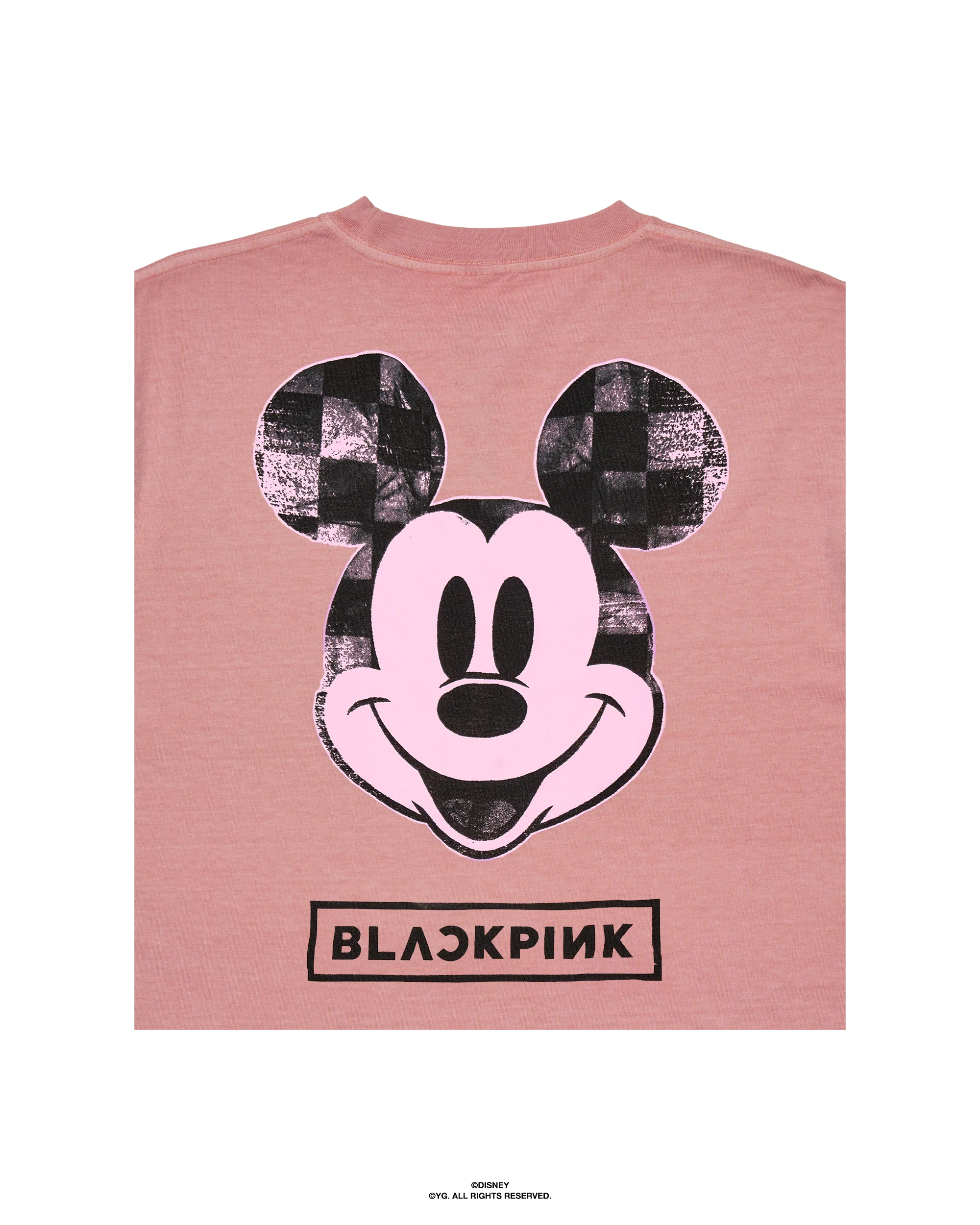 Disney x BLACKPINK Mickey Tee - Washed Rose - Image 3
