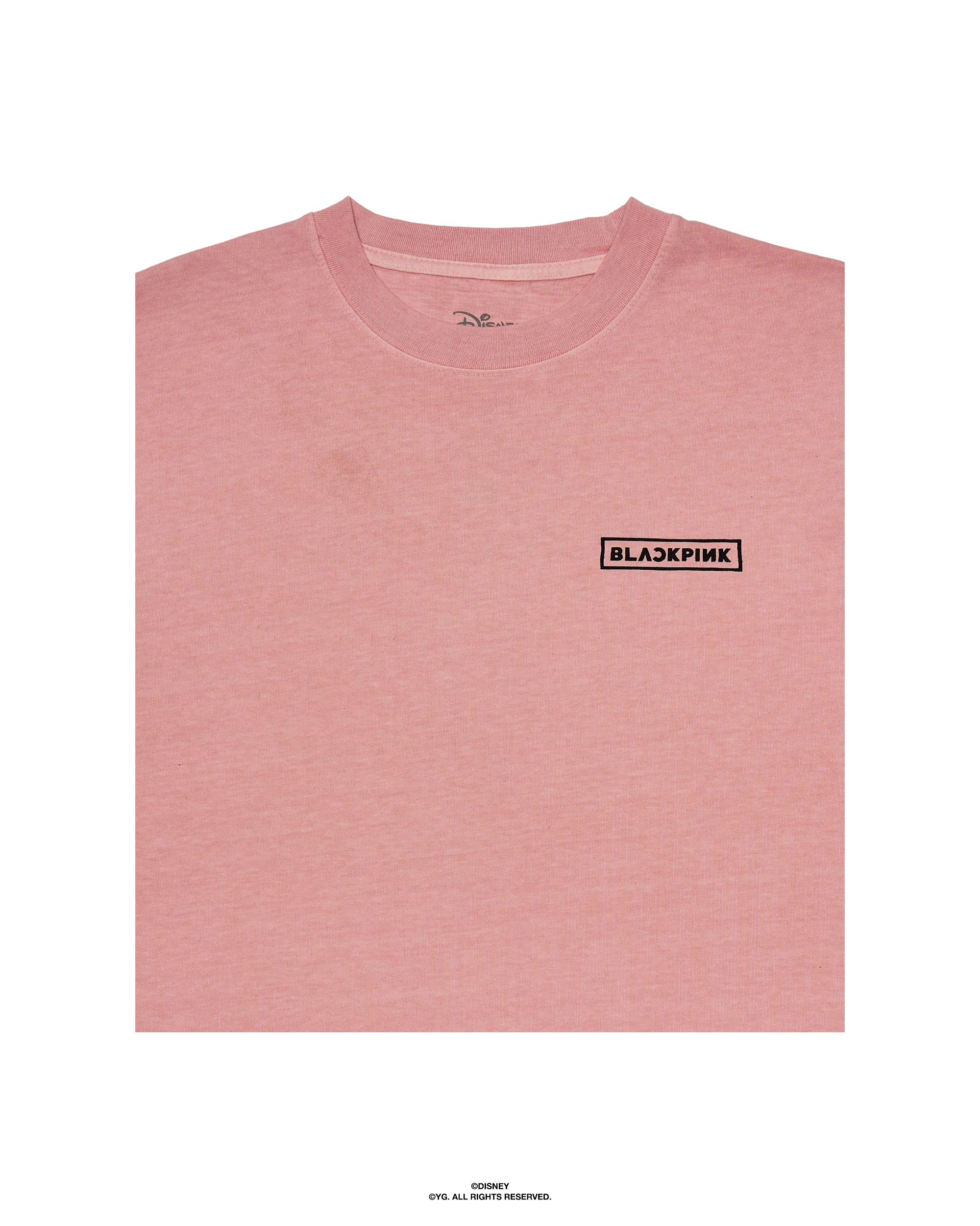 Disney x BLACKPINK Mickey Tee - Washed Rose - Image 4
