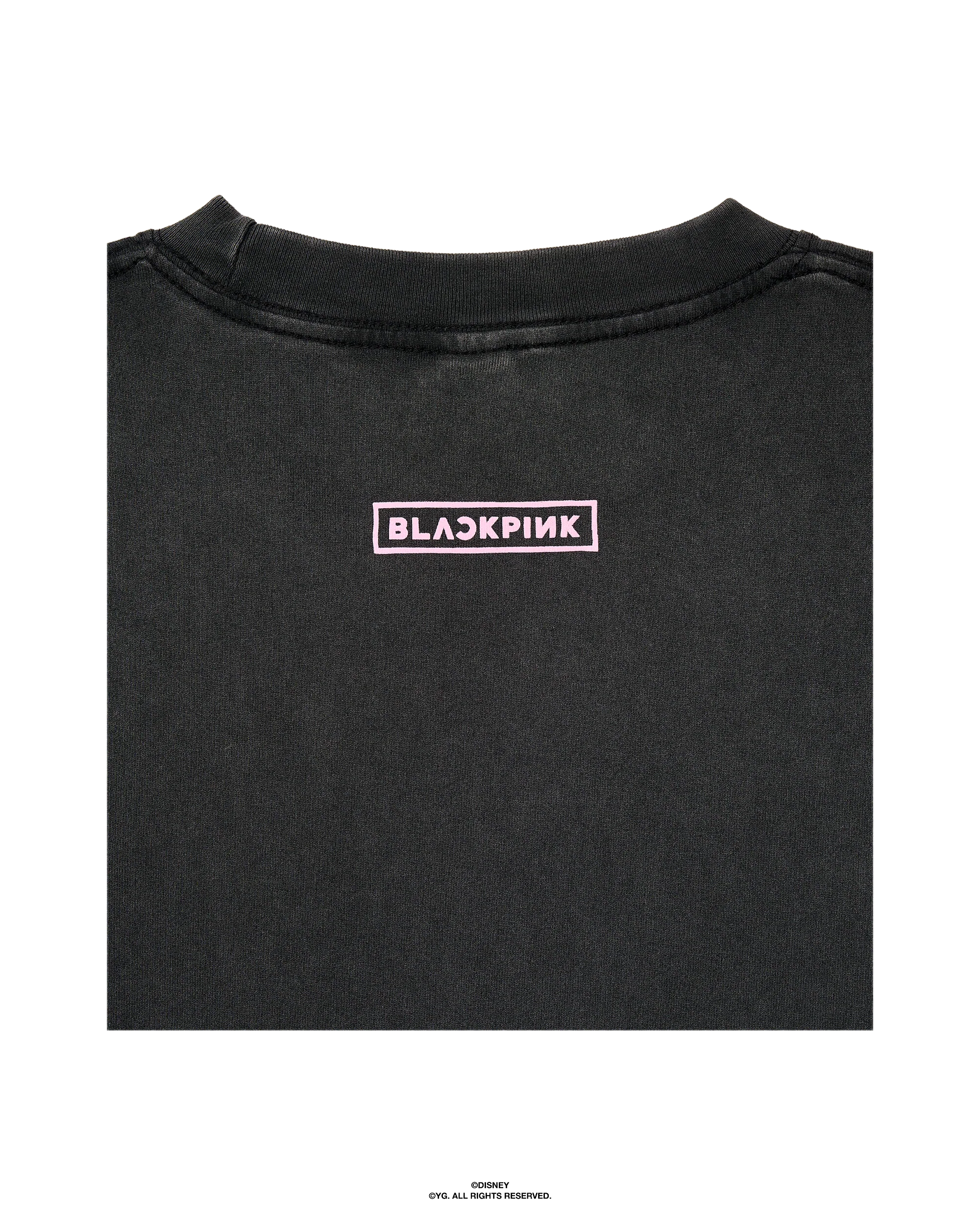 Disney x BLACKPINK Minnie Long Sleeve - Charcoal - Image 3