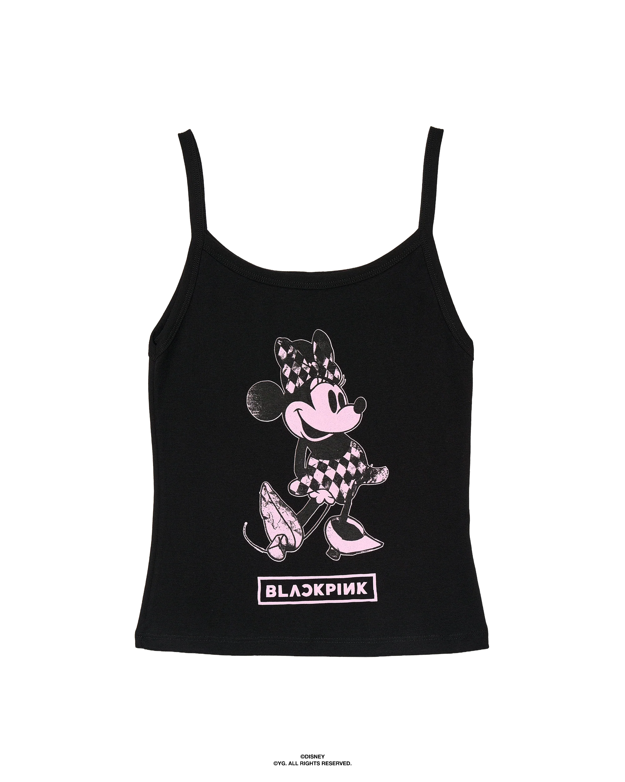Disney x BLACKPINK Minnie Tank Top - Black