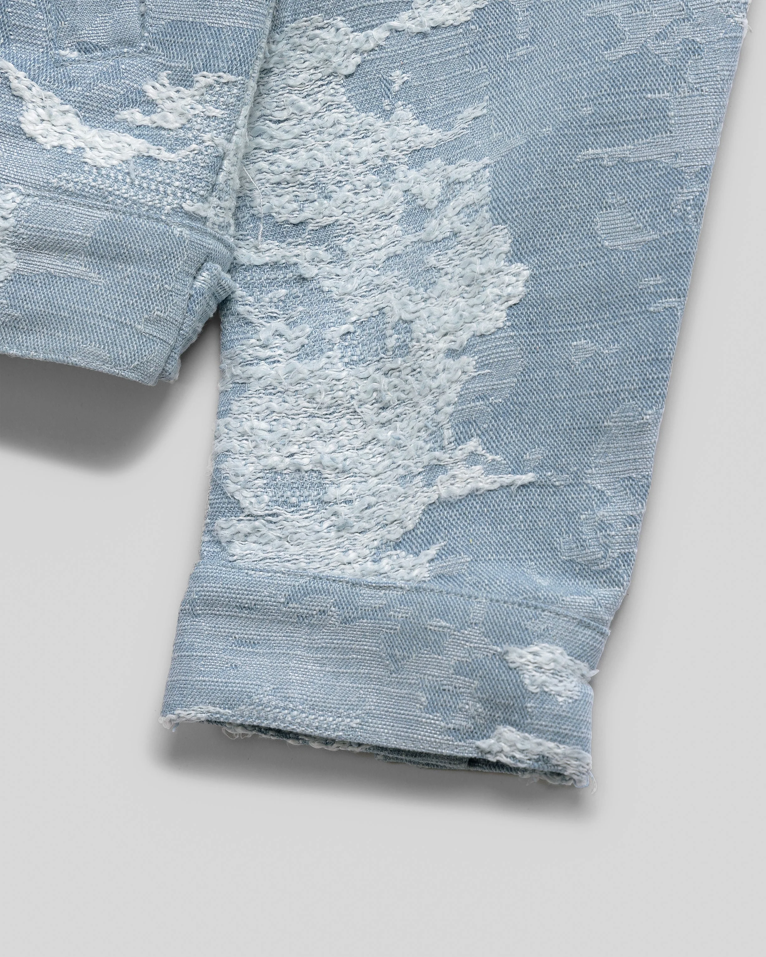 DISTRESSED DENIM JACKET - Image 10