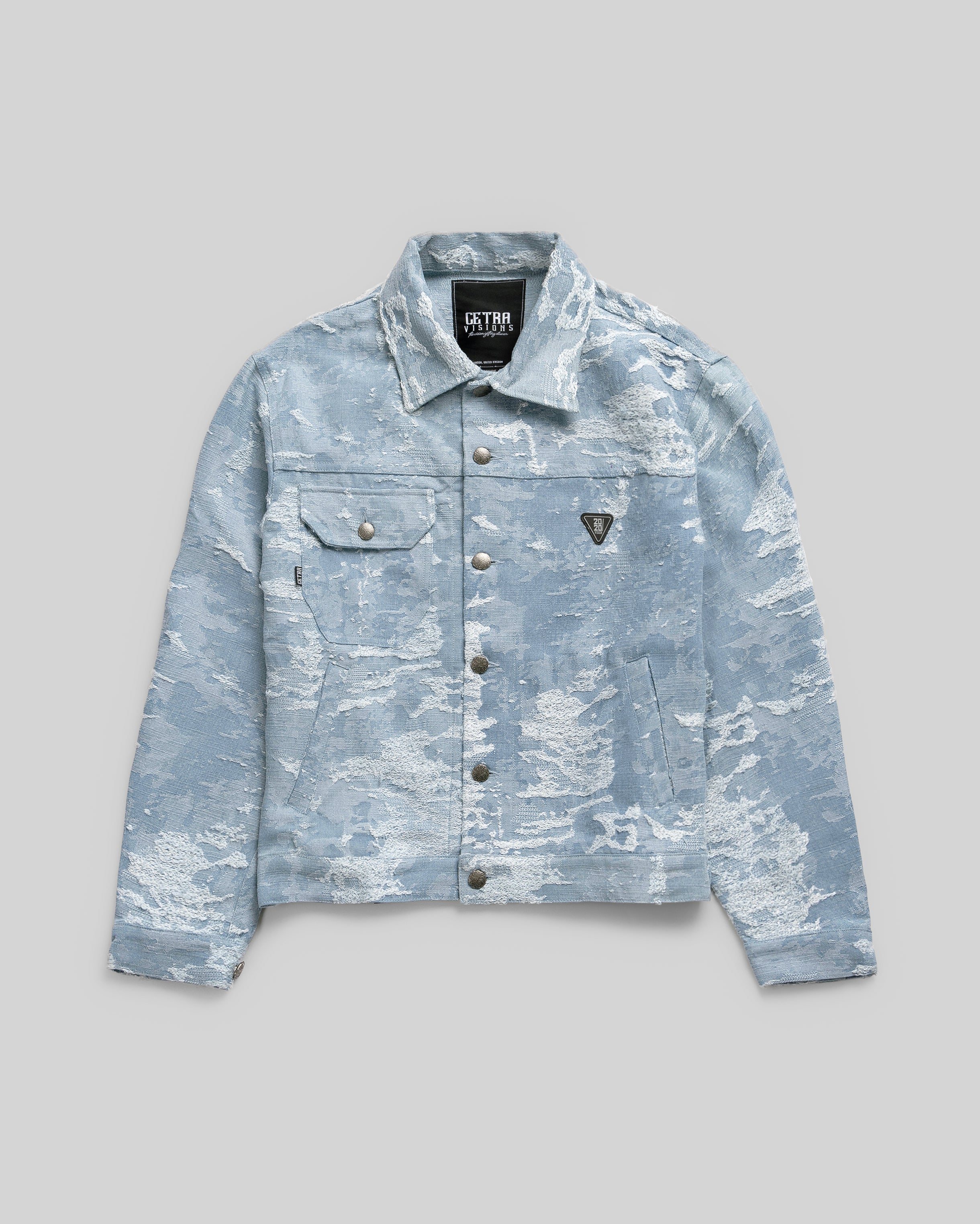 DISTRESSED DENIM JACKET - Image 11