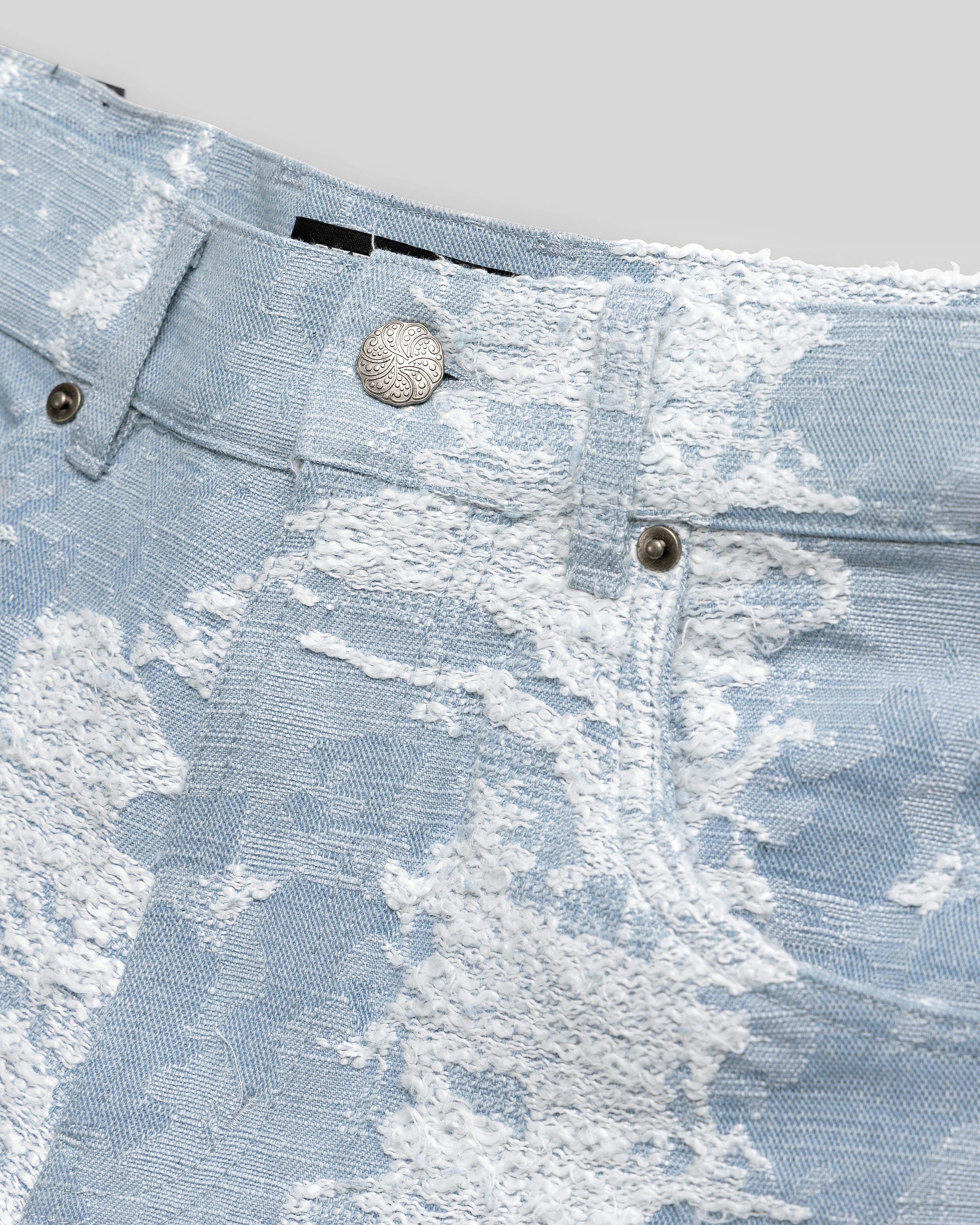 DISTRESSED DENIM PANTS - Image 10