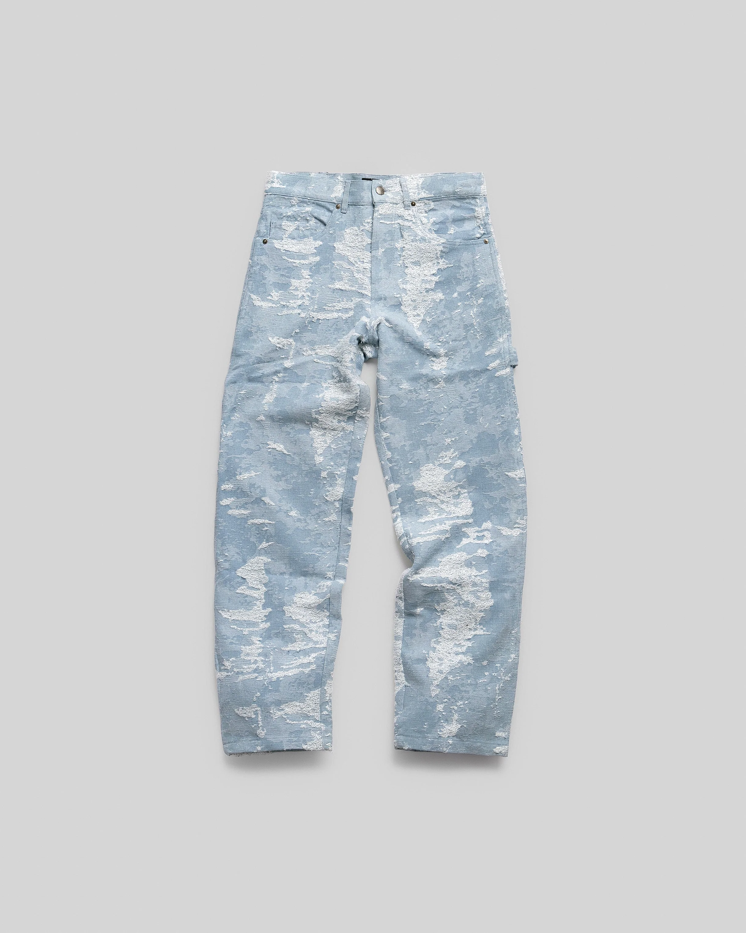 DISTRESSED DENIM PANTS - Image 11