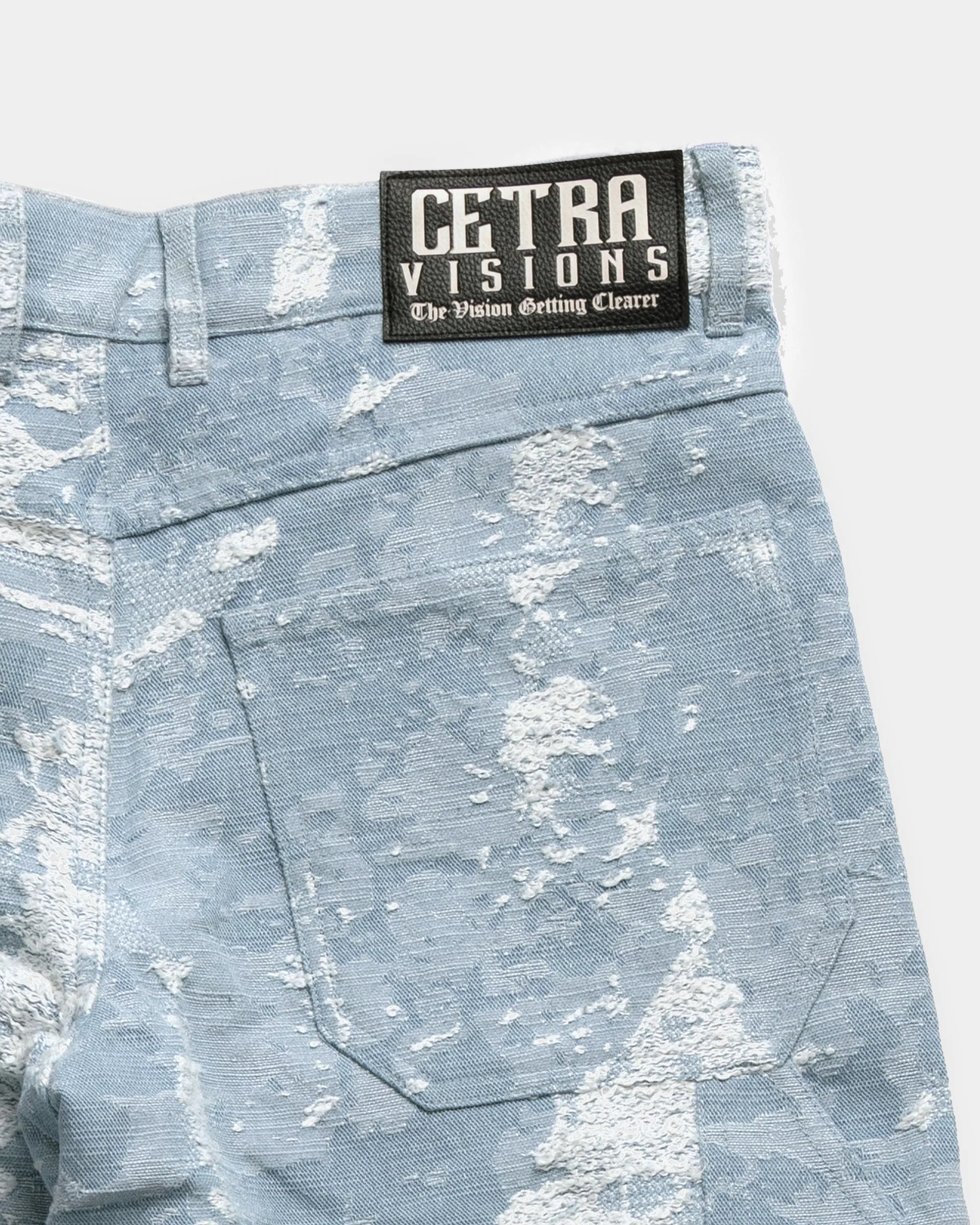 DISTRESSED DENIM PANTS - Image 5