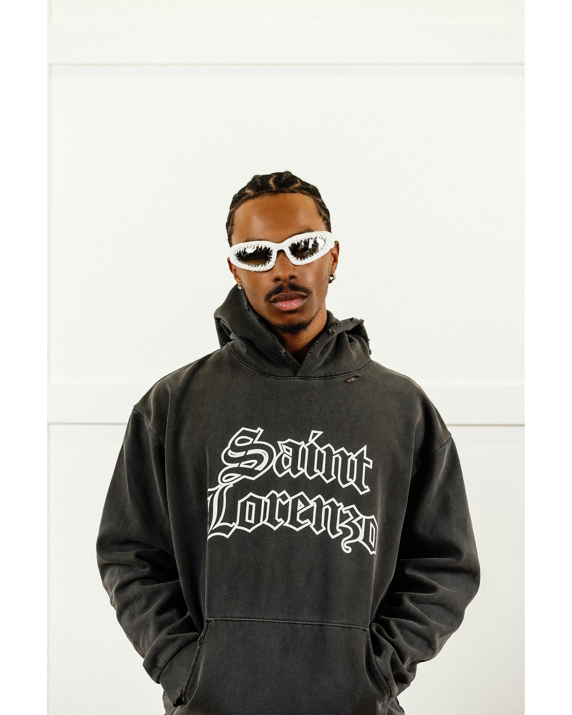 DISTRESSED HOODIE - Image 3
