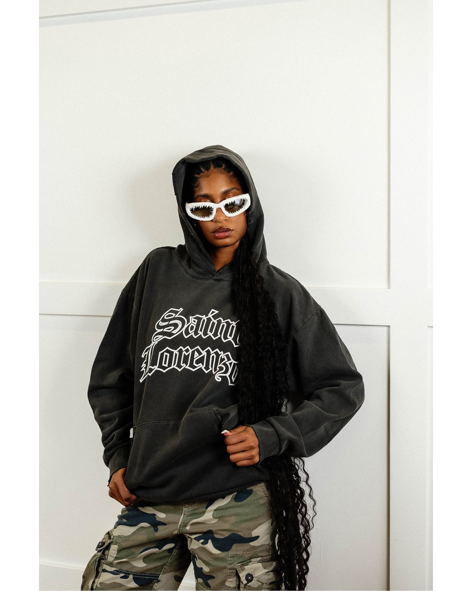 DISTRESSED HOODIE - Image 4