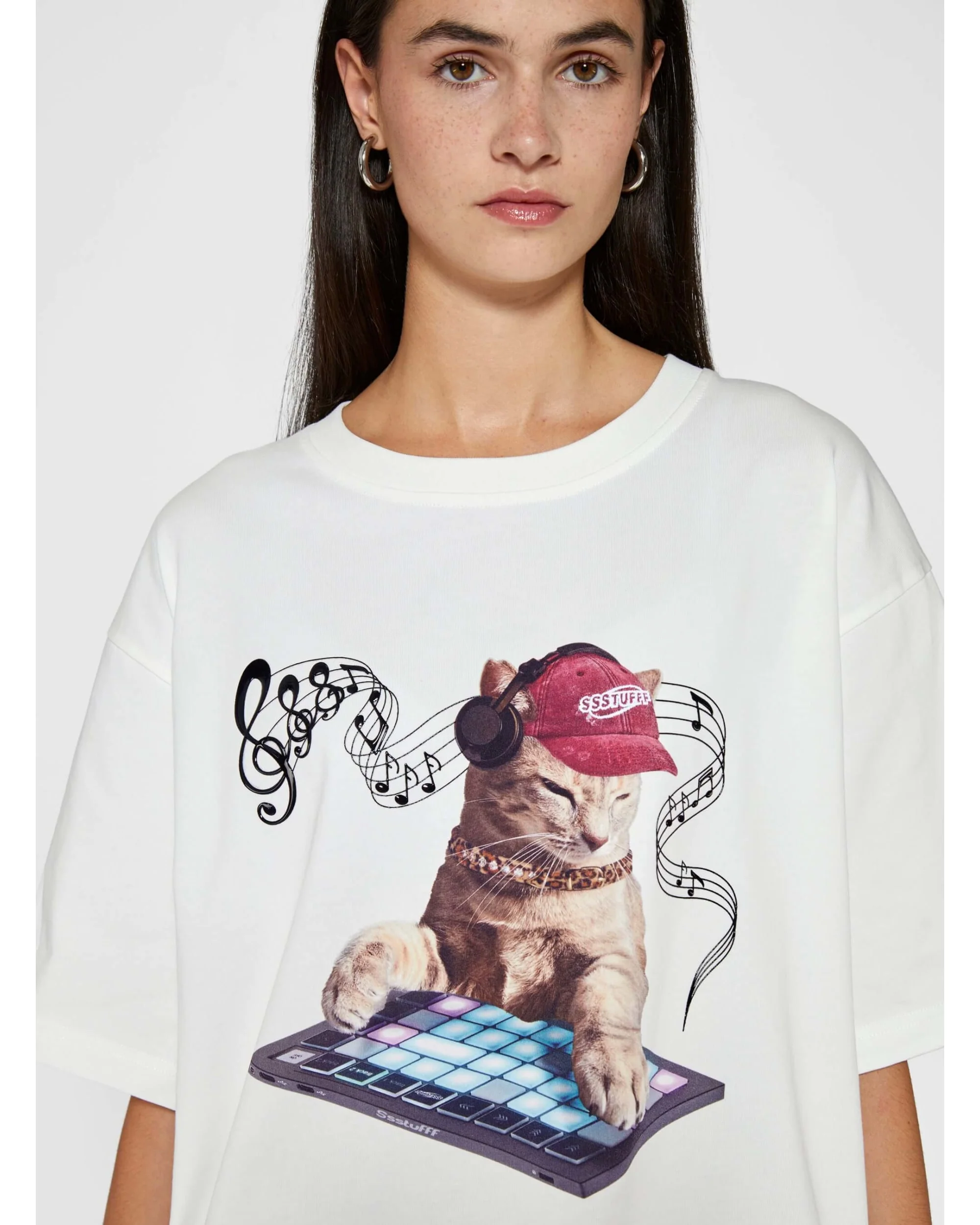 DJ Cat Tee - Image 3