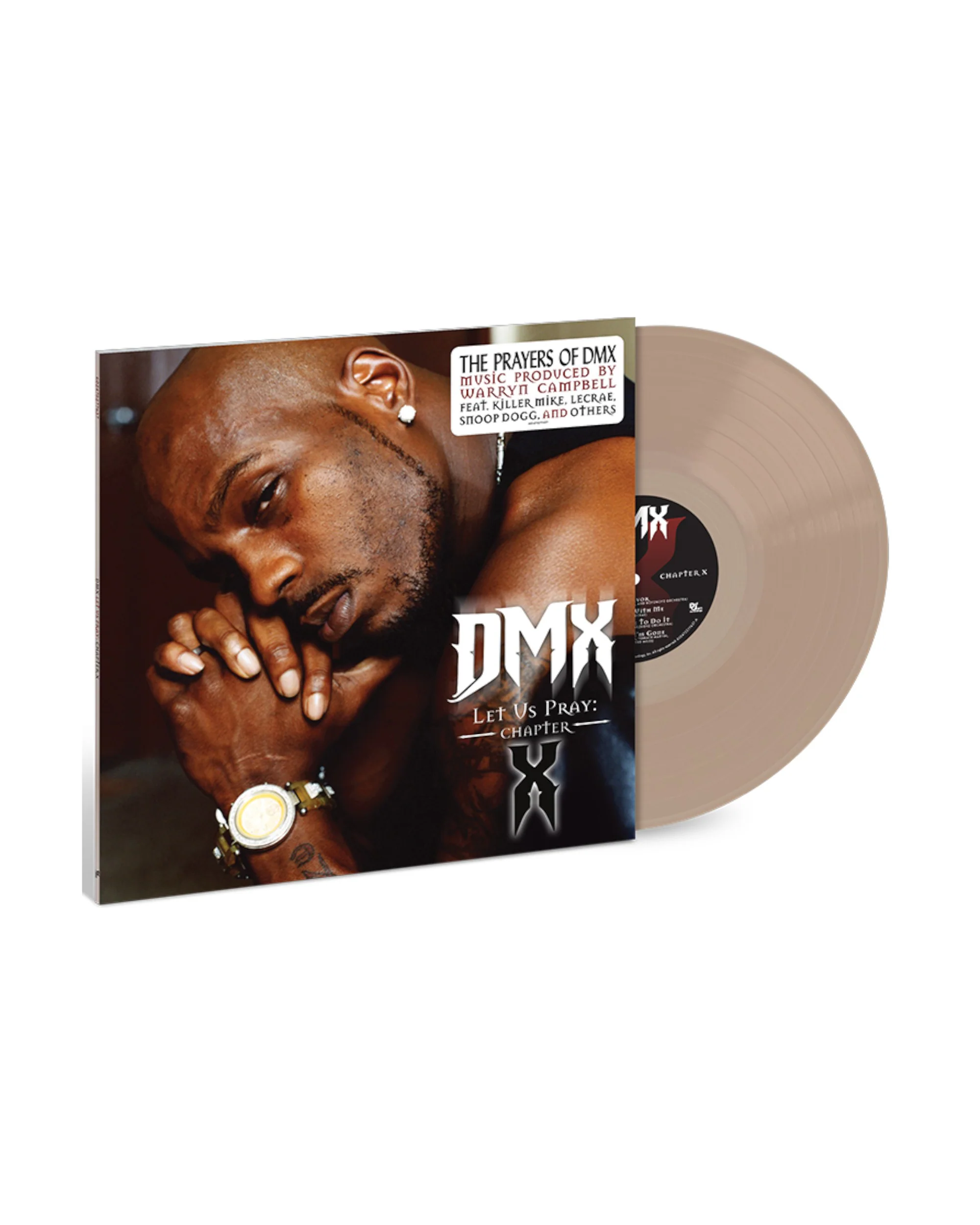 DMX: Let Us Pray: Chapter X Translucent Tan LP