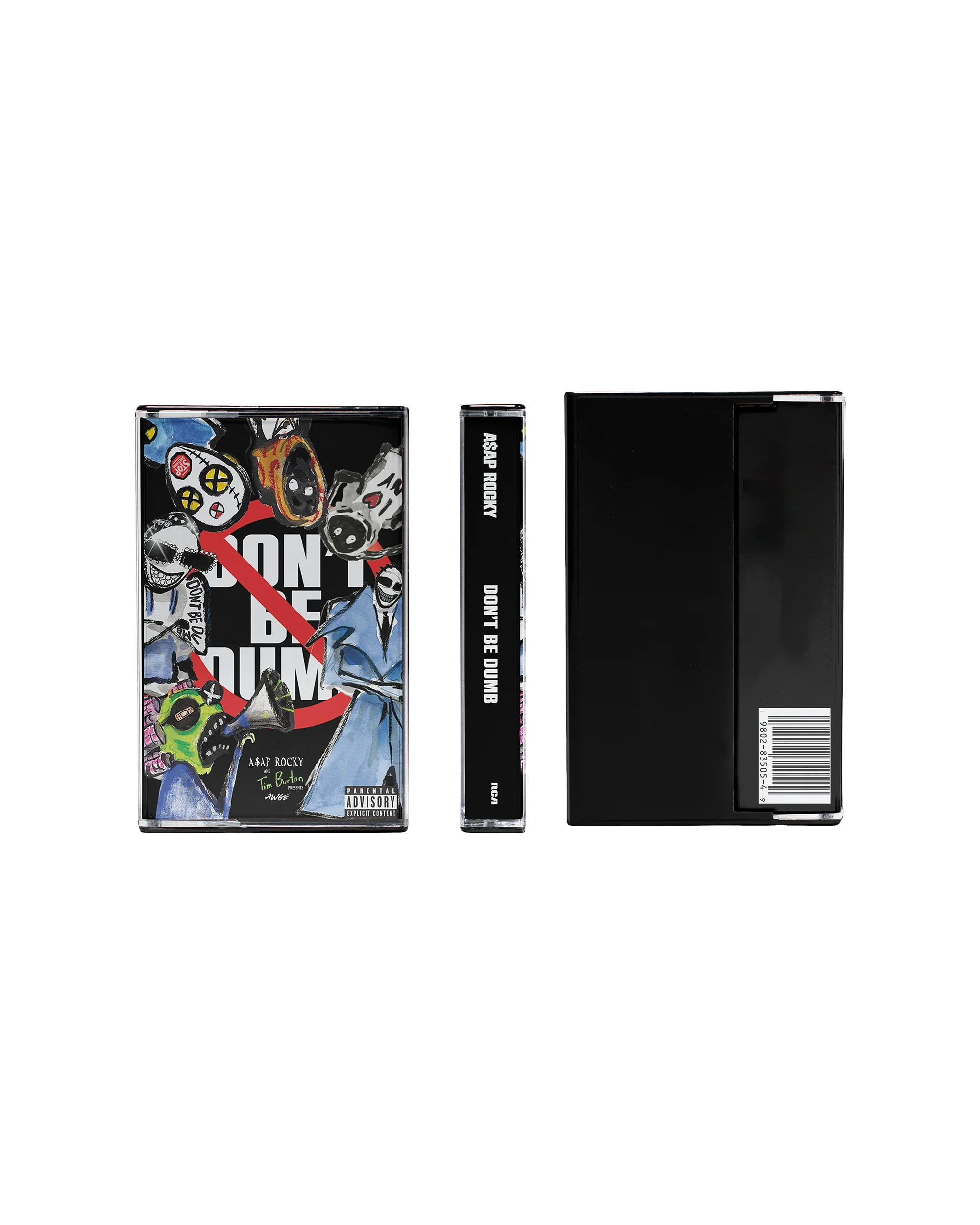 DON’T BE DUMB GROUP CASSETTE TAPE BLACK