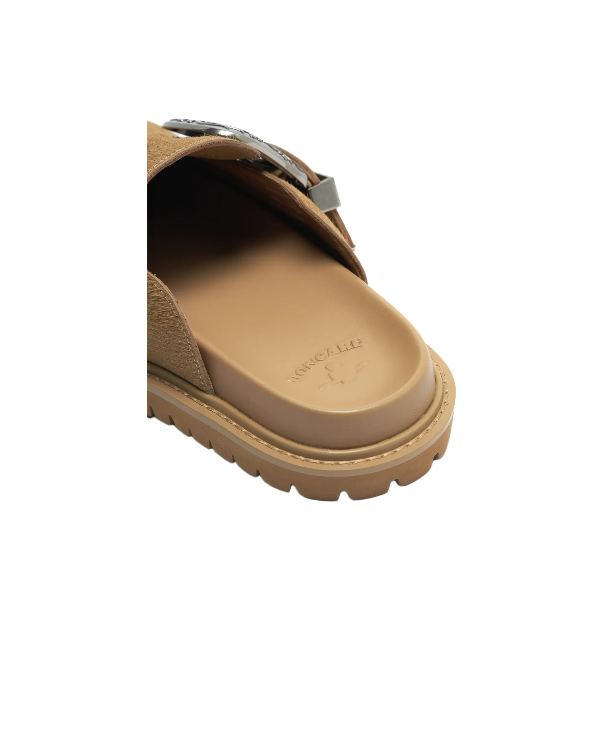 DONCARE 24 LEATHER METAL MULES - SAND - Image 10