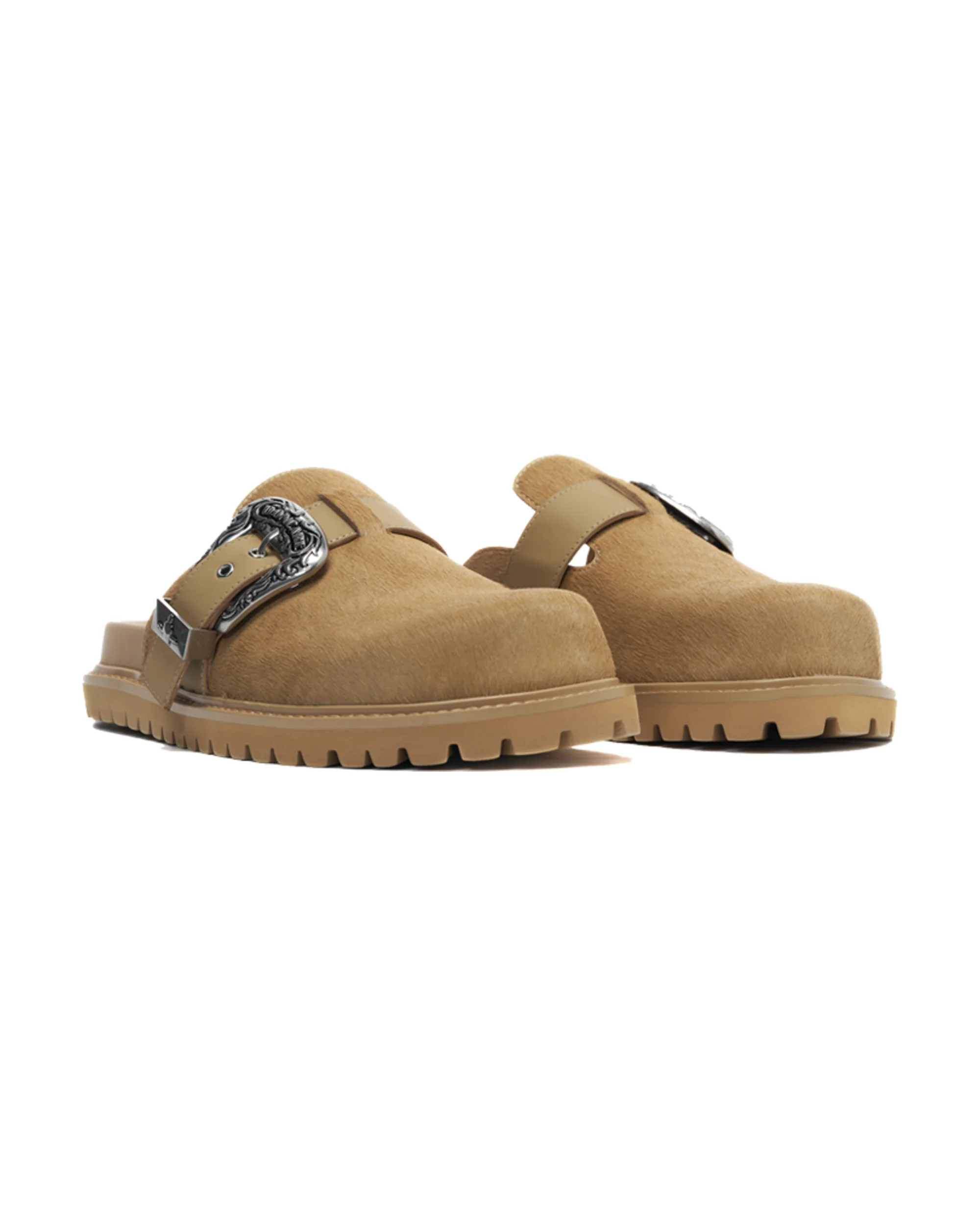 DONCARE 24 LEATHER METAL MULES - SAND - Image 15