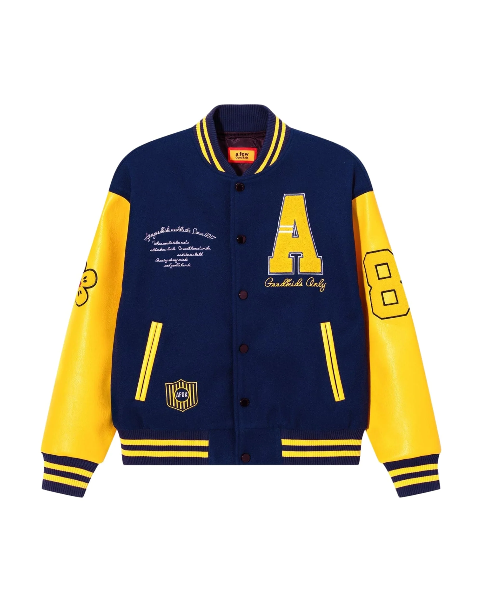 (AFGK) Logo badge varsity jacket - Image 8