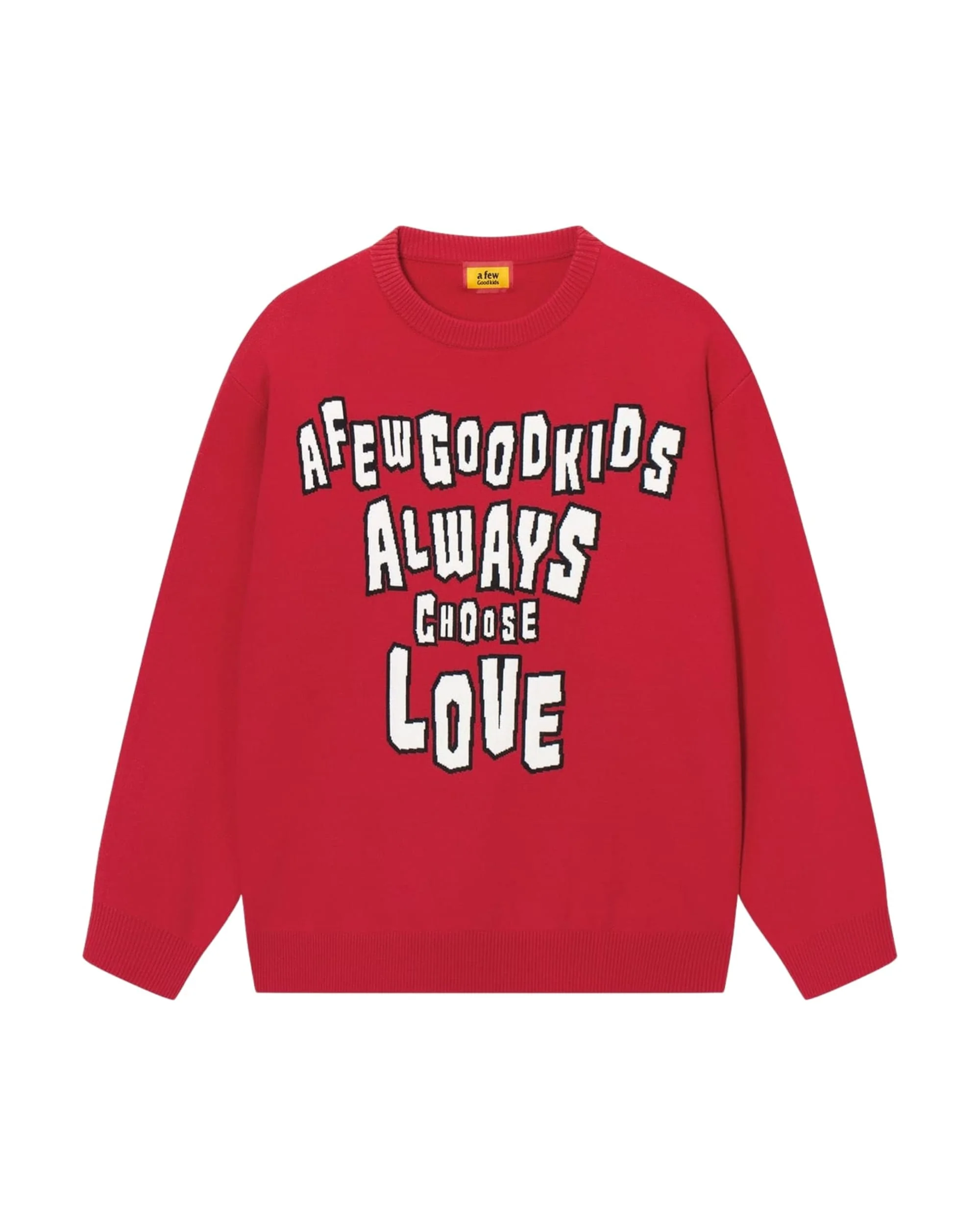 (AFGK) Love Logo Sweater