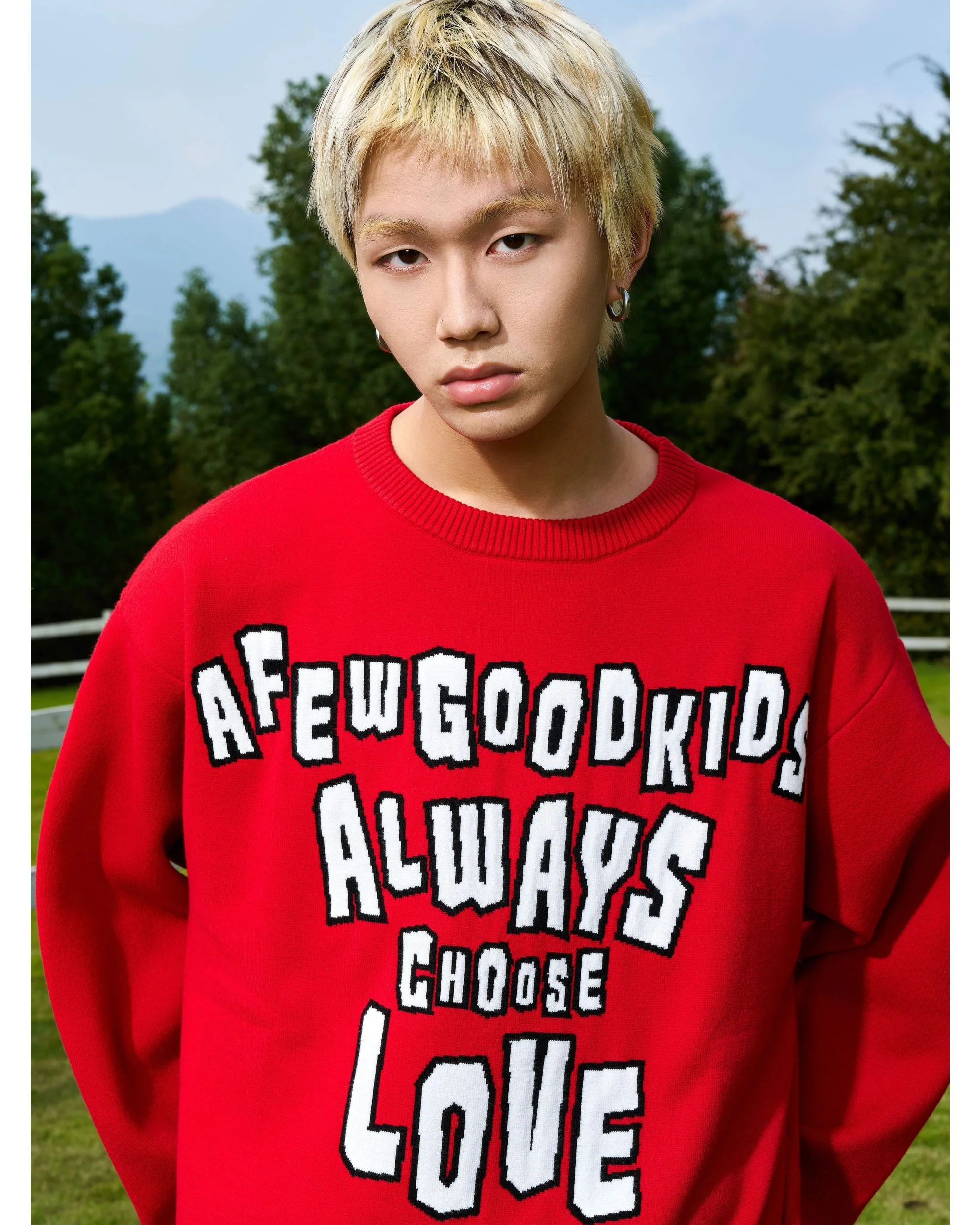 (AFGK) Love Logo Sweater - Image 6
