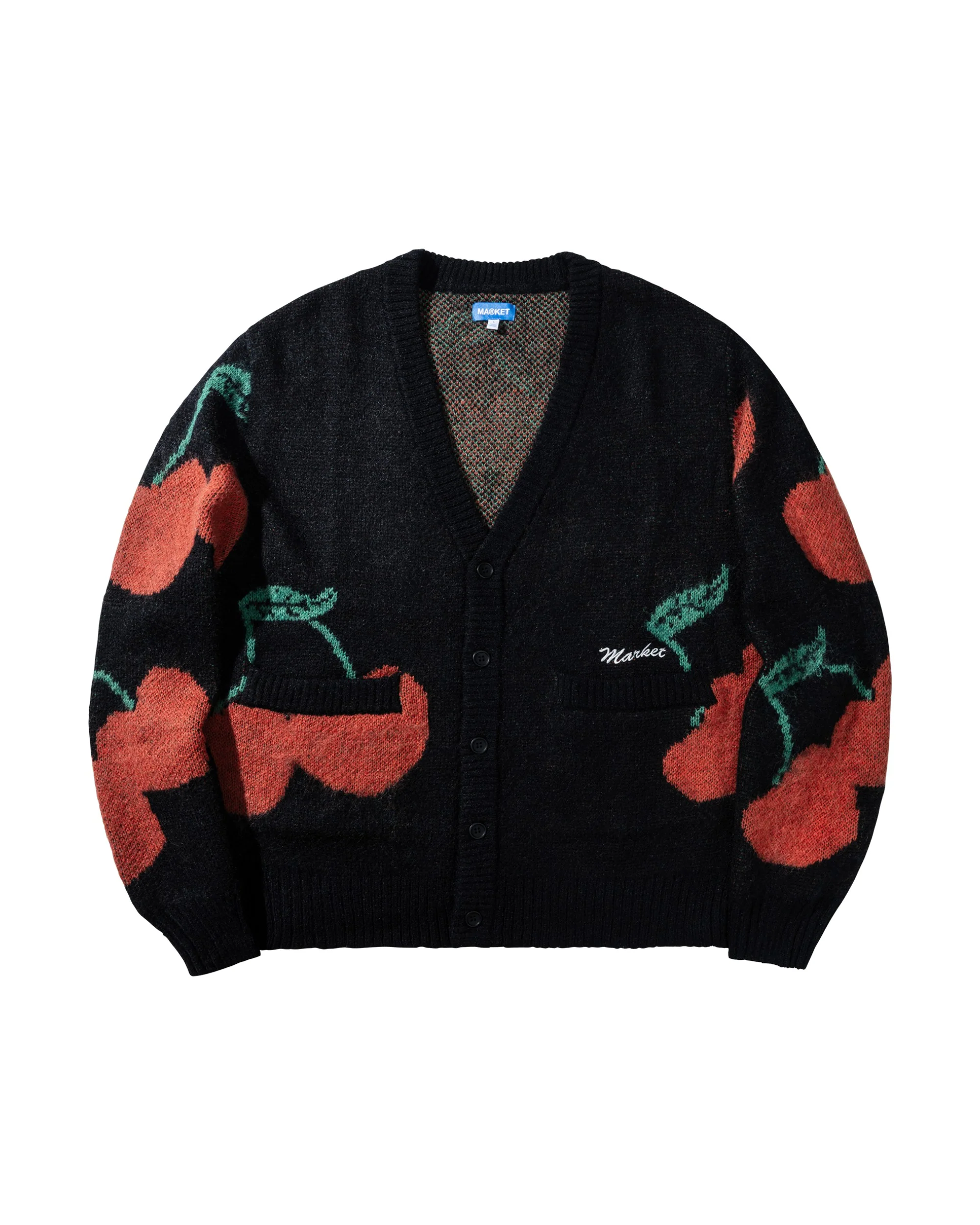 DOUBLE CHERRIES CARDIGAN